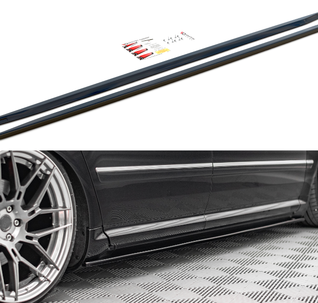 FRONTDIFFUSOR V.1 Audi RS3 8P Gloss Black | Shop  Audi  A3 / S3 / RS3