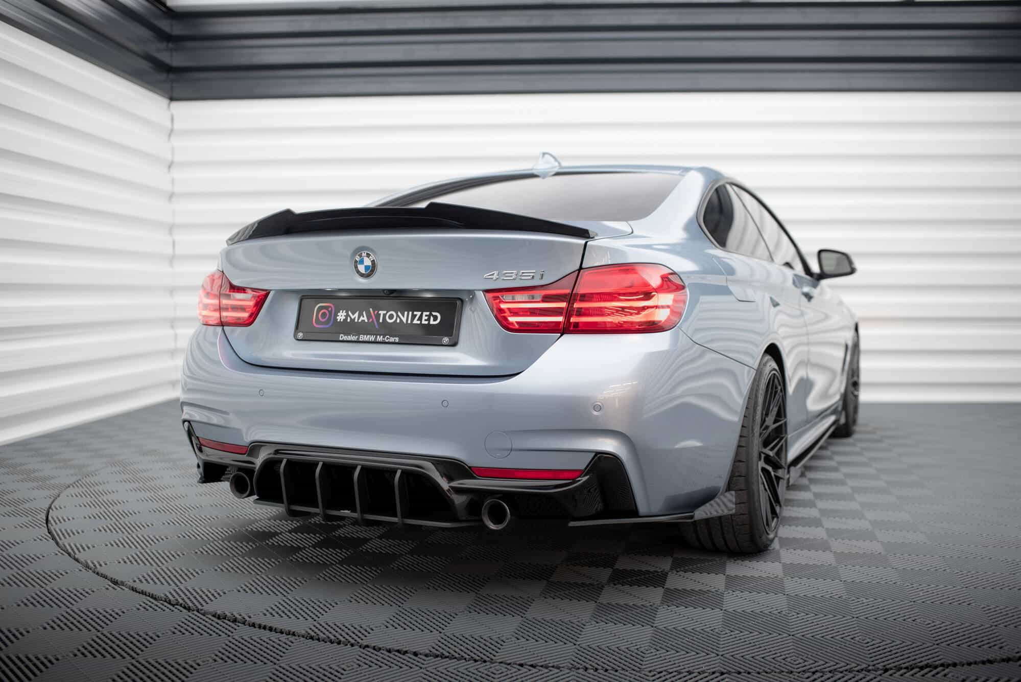 Street Pro Rear Diffuser V.1 BMW 435 Coupe M-Pack F32 - immagine 4