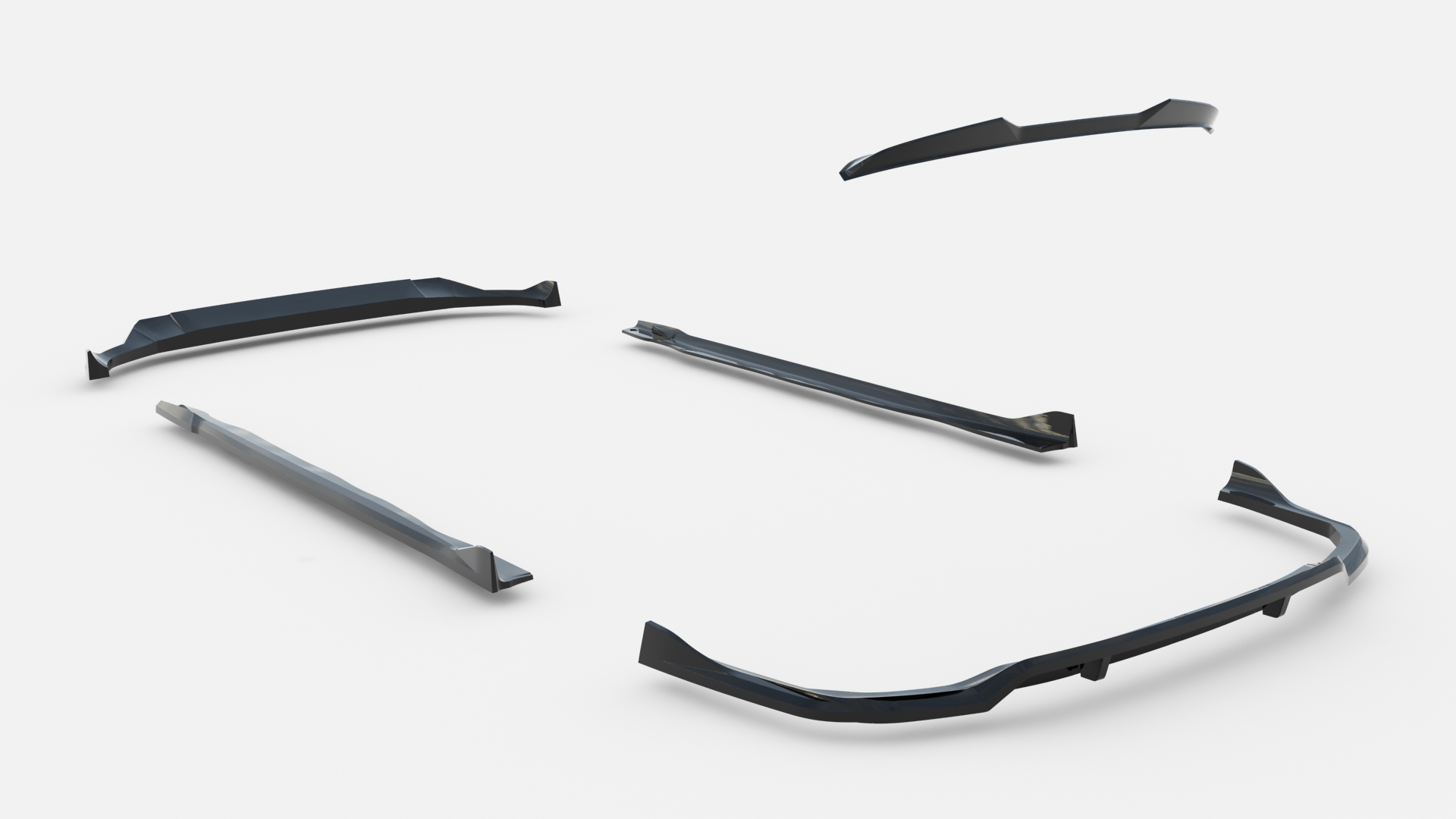 Set of Splitters BMW X7 M-Pack G07 Facelift - immagine 16