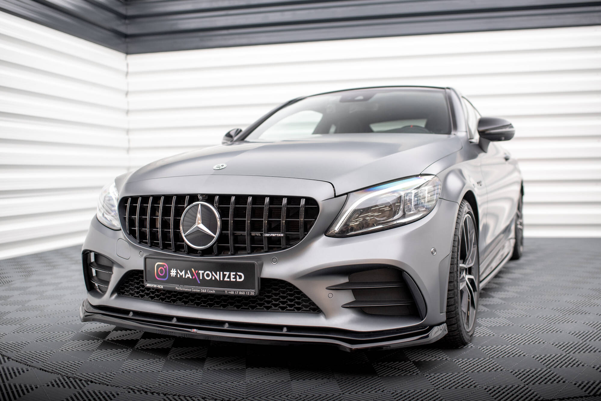 Set of Splitters Mercedes-AMG C43 Coupe C205 Facelift - immagine 4