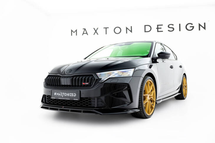 Front Splitter V.1 Skoda Octavia RS Liftback / Combi Mk4 Facelift – RT ...