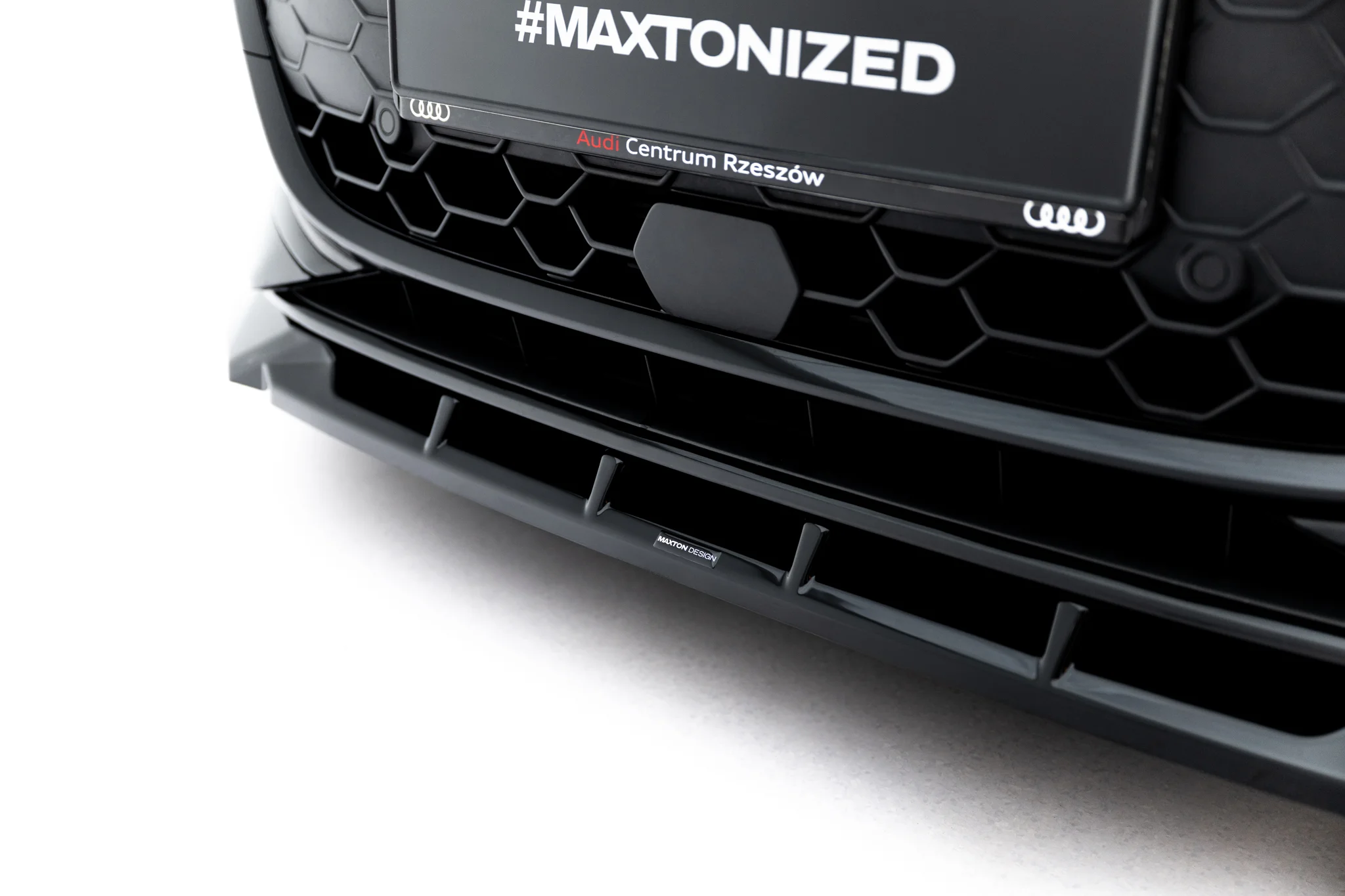 Front Splitter V.1 suitable for Audi A3 Sedan 8Y Facelift - immagine 5