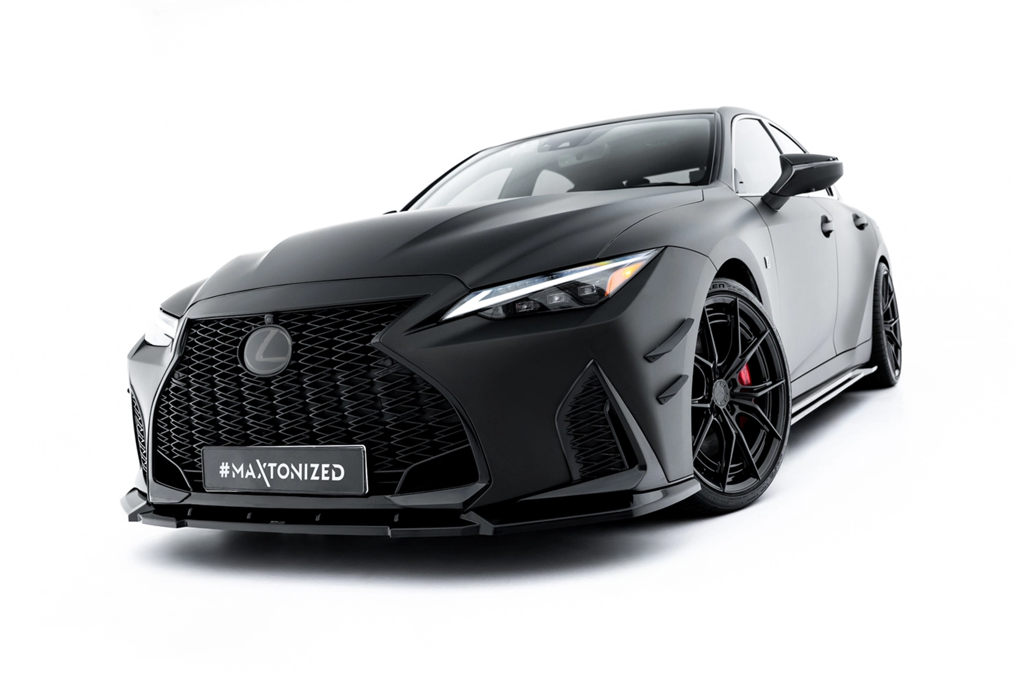 Front Splitter V.1 suitable for Lexus IS 500 Mk3 Facelift 2 (XE30)