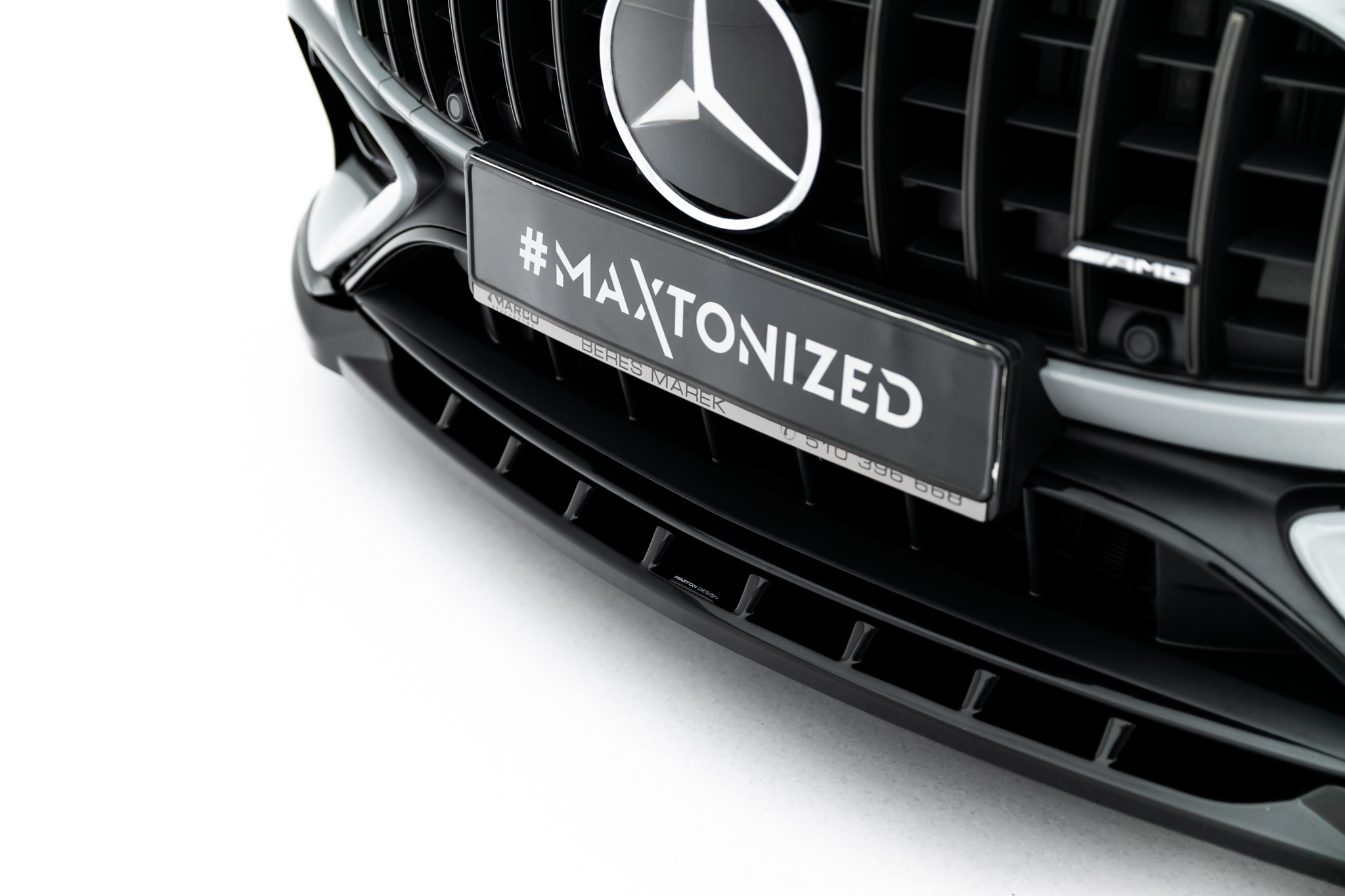 Front Splitter suitable for Mercedes-AMG CLE 53 Aero C236 - immagine 4