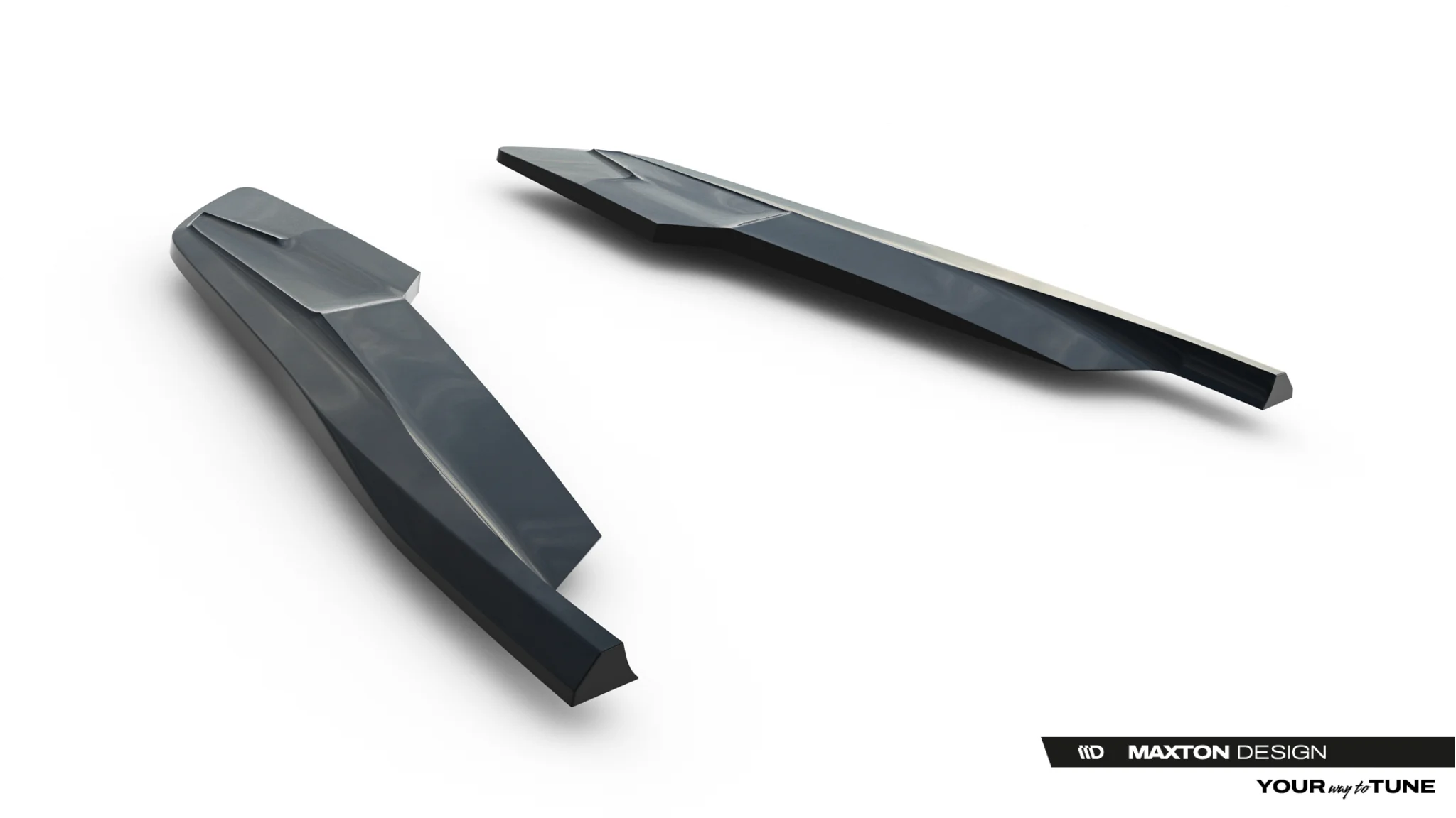 Rear Side Splitters V.2 suitable for Audi S5 Coupe F5 - immagine 5