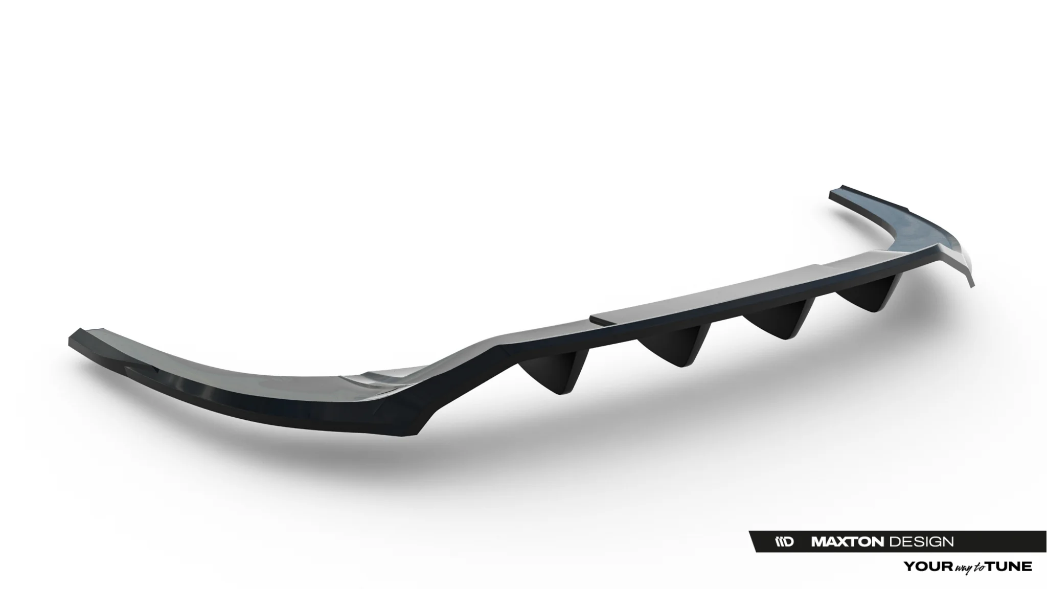 Rear Splitter (with vertical bars) suitable for Audi A3 Sedan 8Y Facelift - immagine 6
