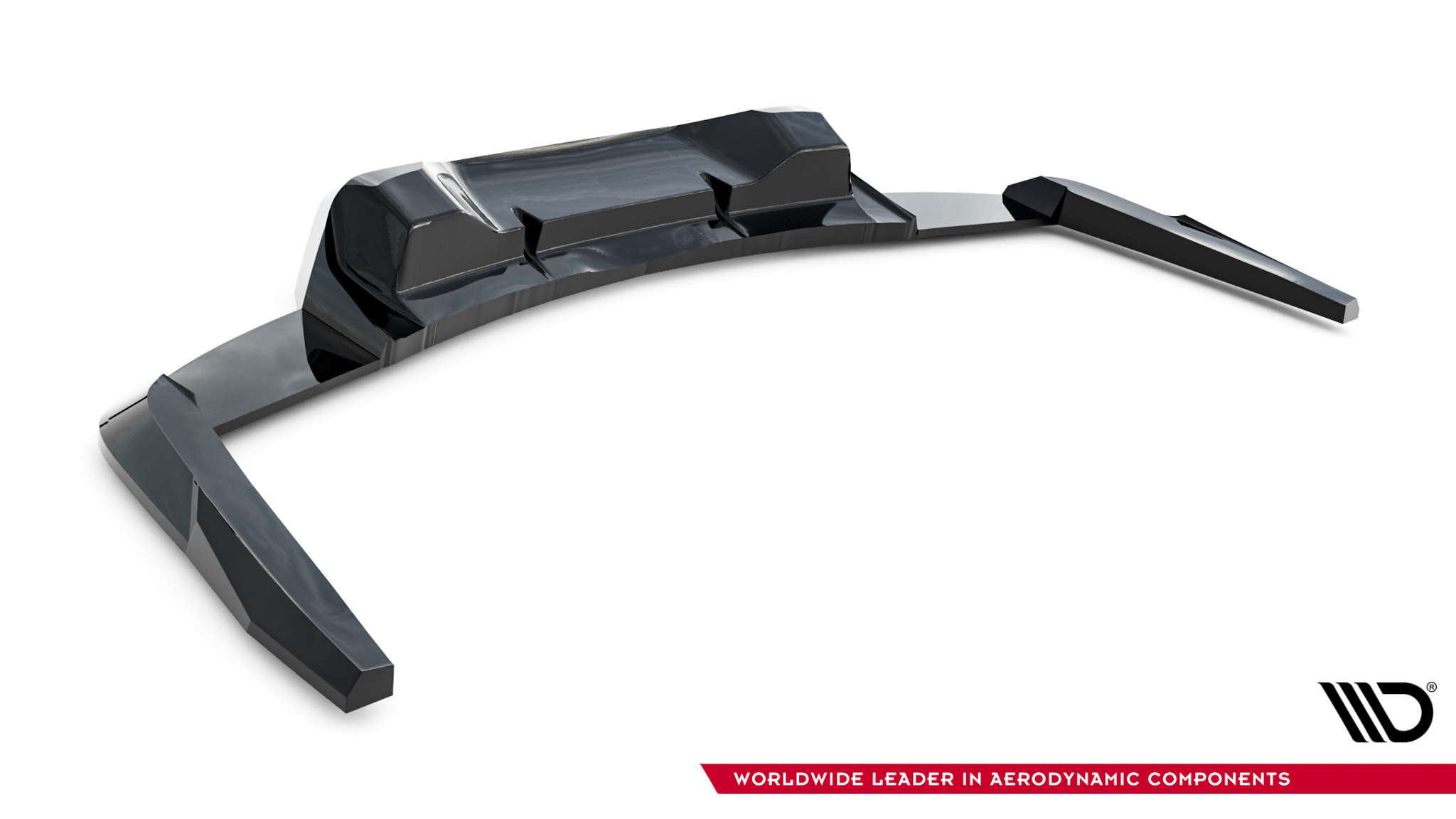 Rear Splitter (with vertical bars) suitable for Ford Mustang Dark Horse Mk7 - immagine 7