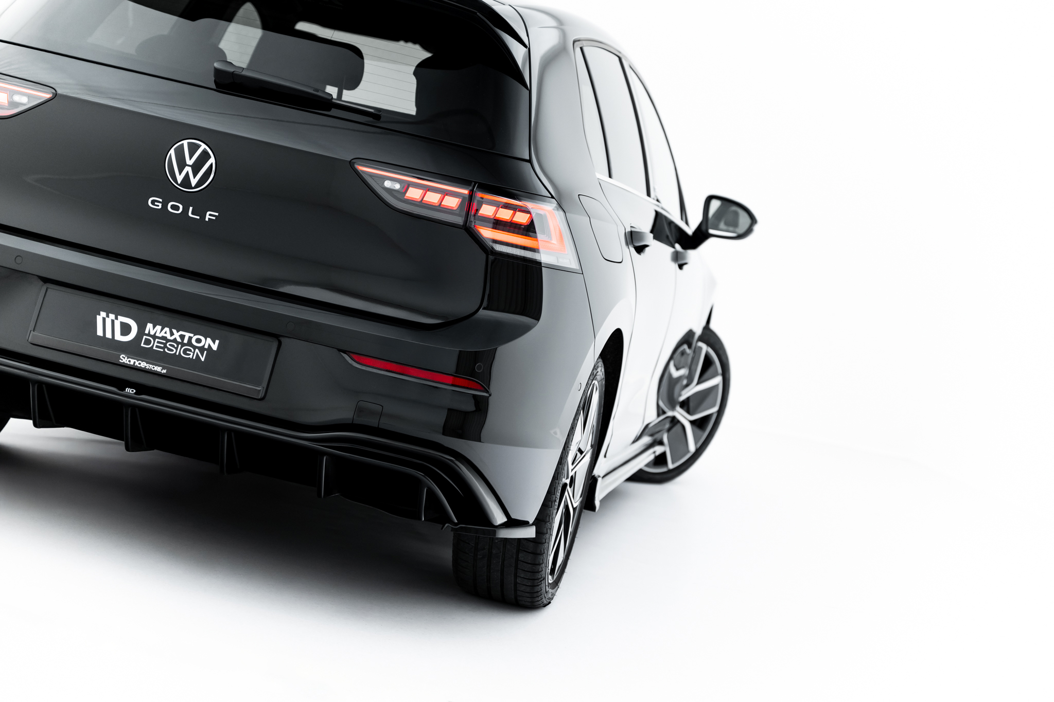 Rear Valance suitable for Volkswagen Golf Hatchback Mk8 Facelift - immagine 3