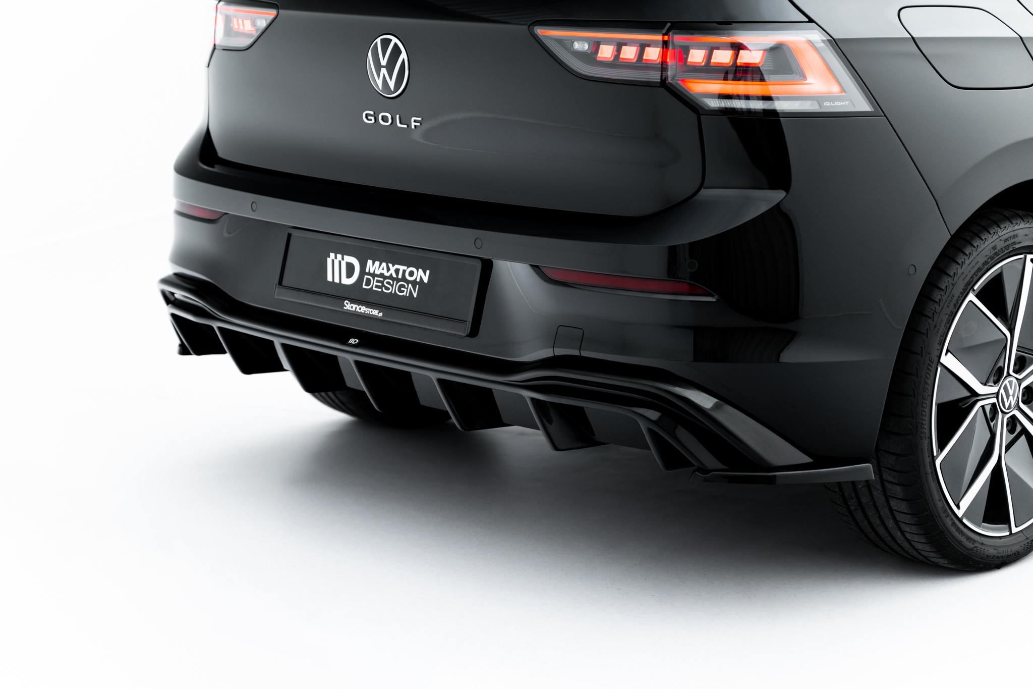 Rear Valance suitable for Volkswagen Golf Hatchback Mk8 Facelift - immagine 2
