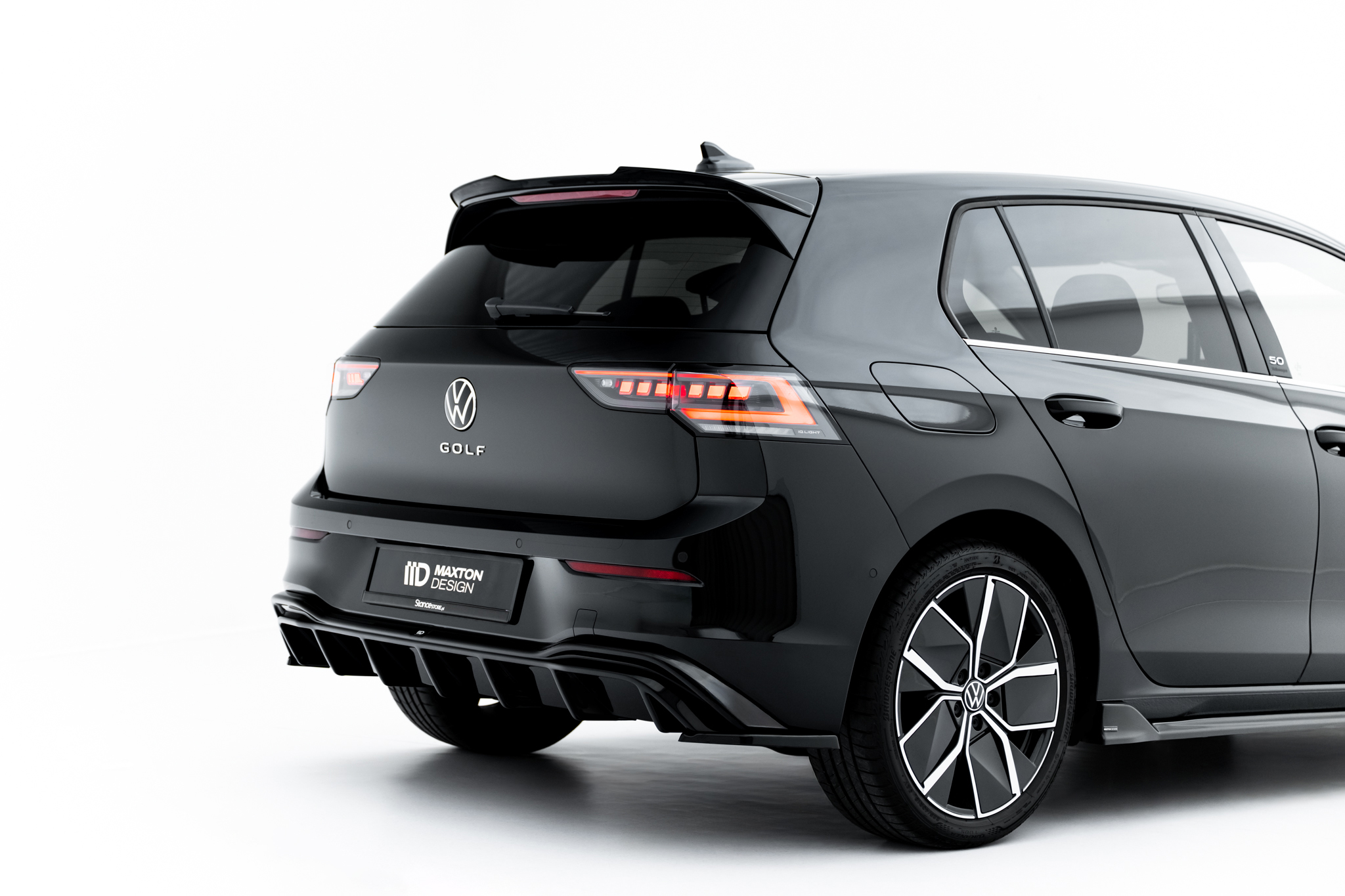 Rear Valance suitable for Volkswagen Golf Hatchback Mk8 Facelift - immagine 5
