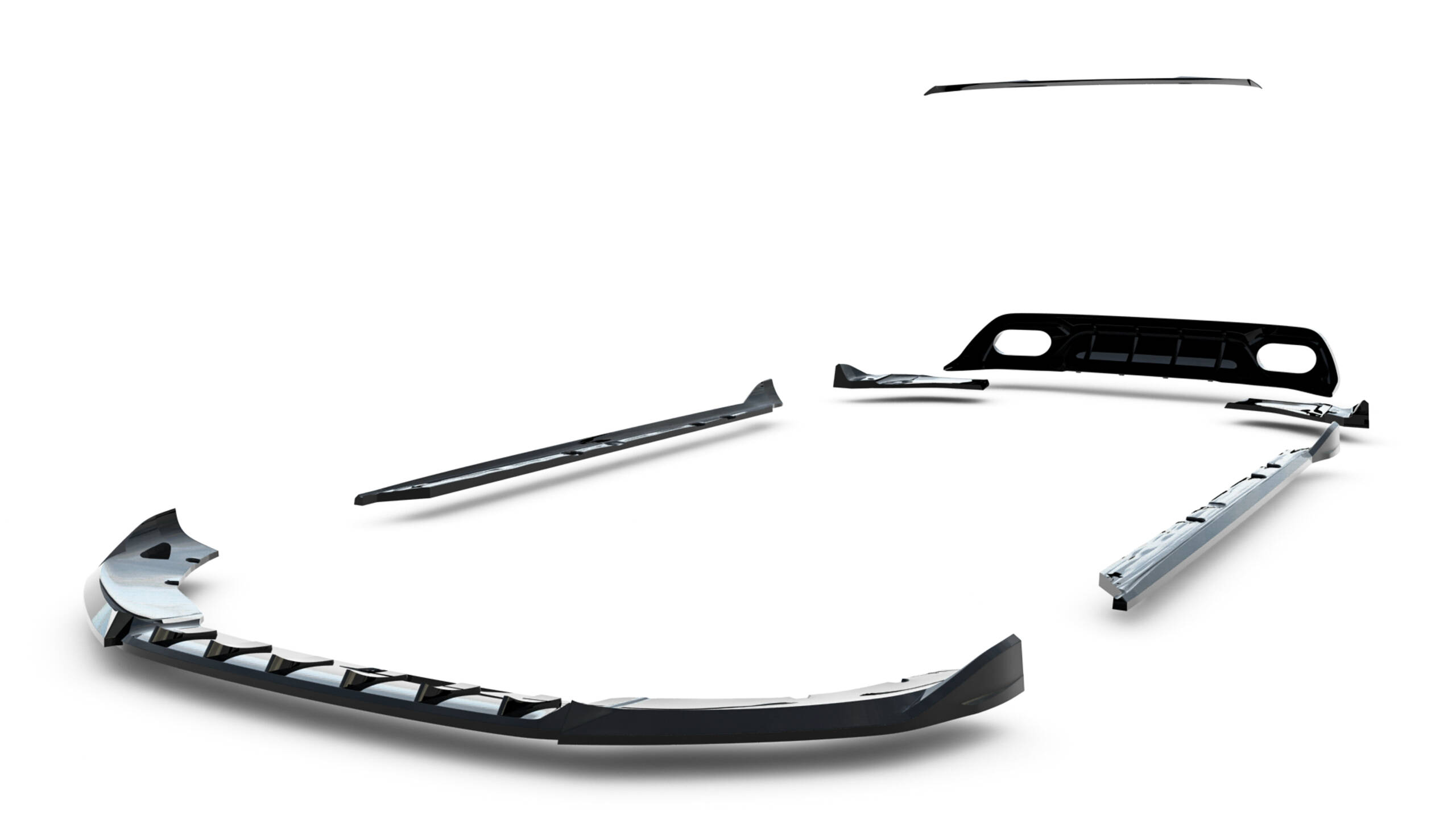 Set of Splitters V.1 suitable for Cupra Leon Hatchback Mk1 Facelift - immagine 13
