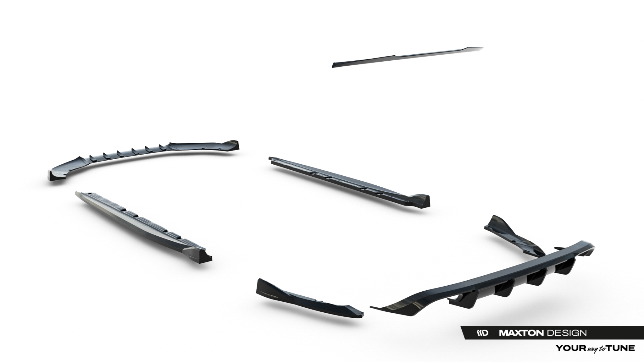 Set of Splitters V.1 suitable for Cupra Leon ST Mk1 Facelift - immagine 24