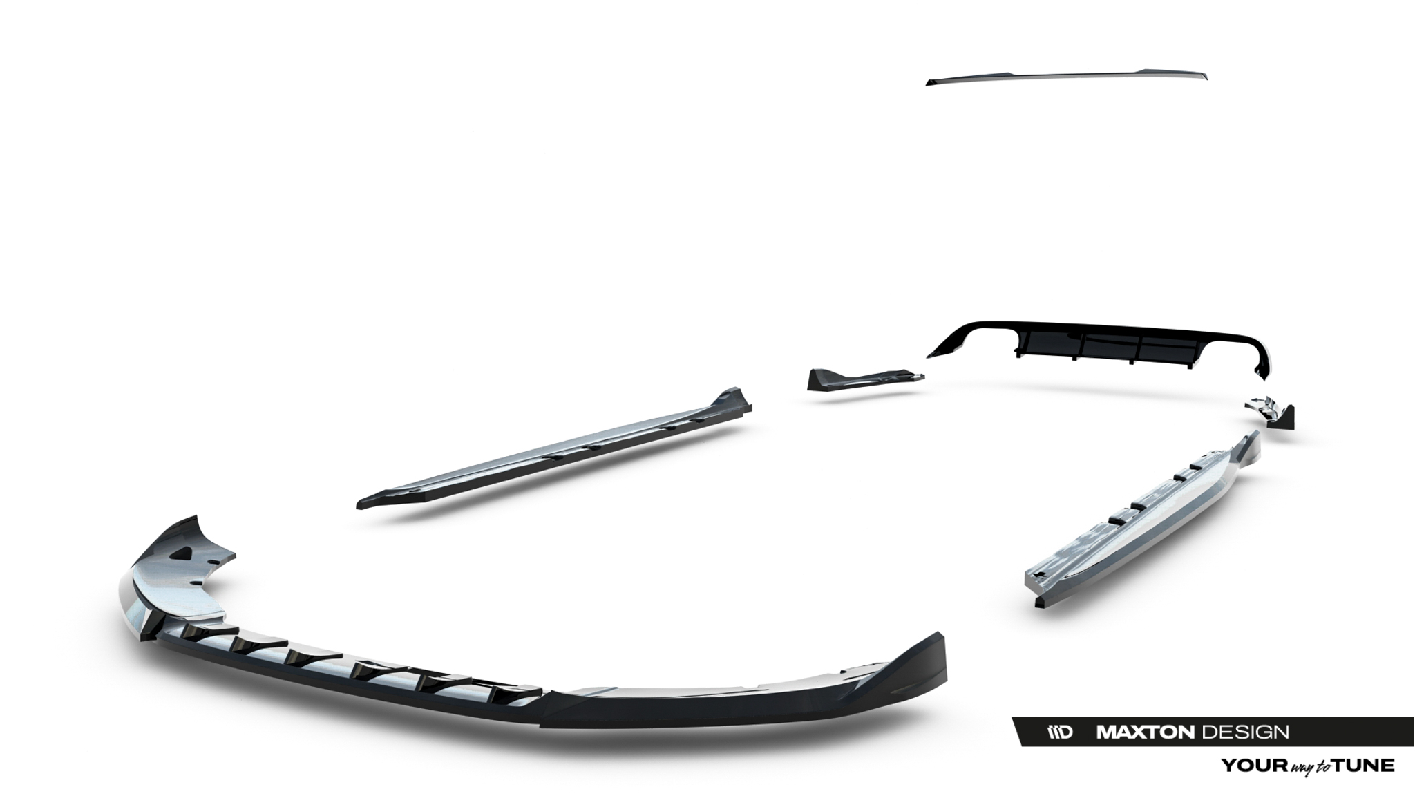 Set of Splitters V.1 suitable for Cupra Leon ST Mk1 Facelift - immagine 26