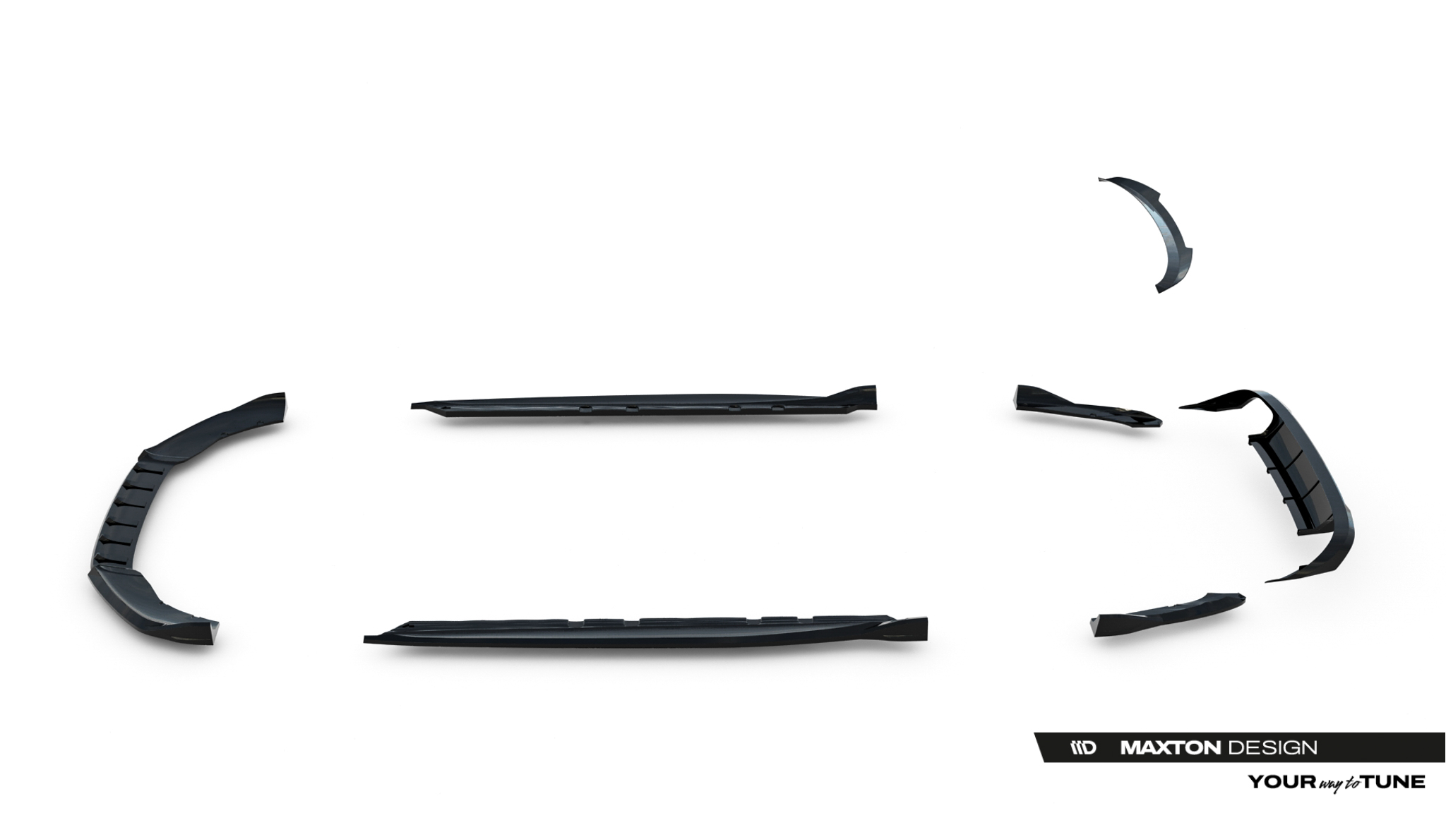 Set of Splitters V.1 suitable for Cupra Leon ST Mk1 Facelift - immagine 25