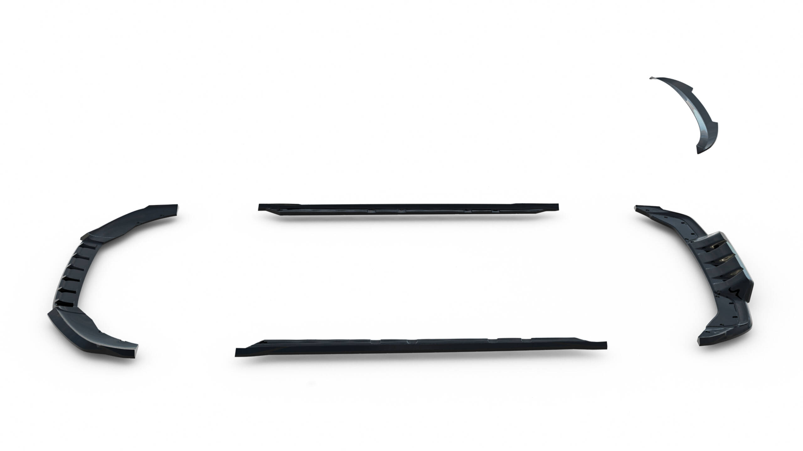 Set of Splitters V.2 suitable for Cupra Leon Hatchback Mk1 Facelift - immagine 13