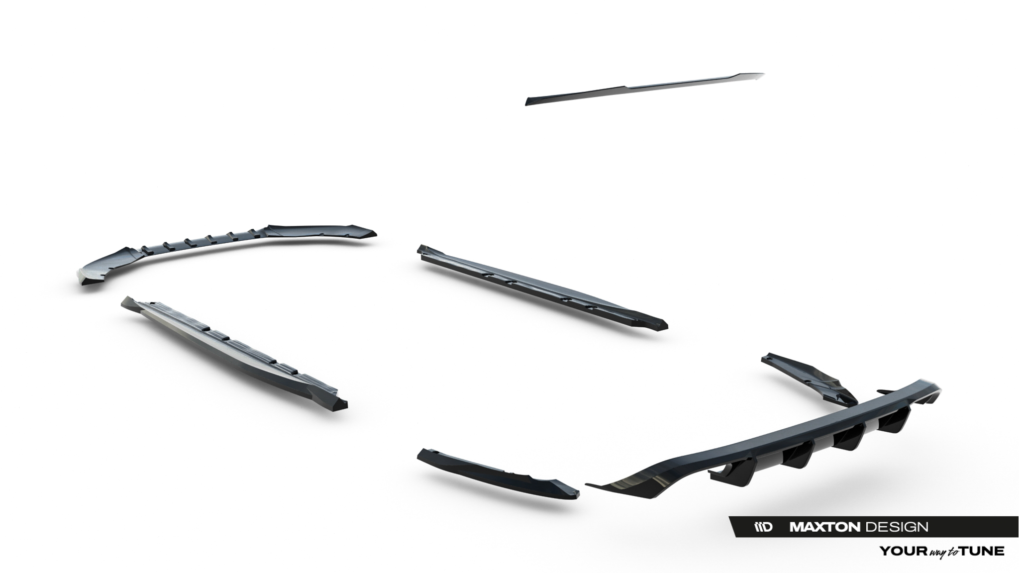 Set of Splitters V.2 suitable for Cupra Leon ST Mk1 Facelift - immagine 20
