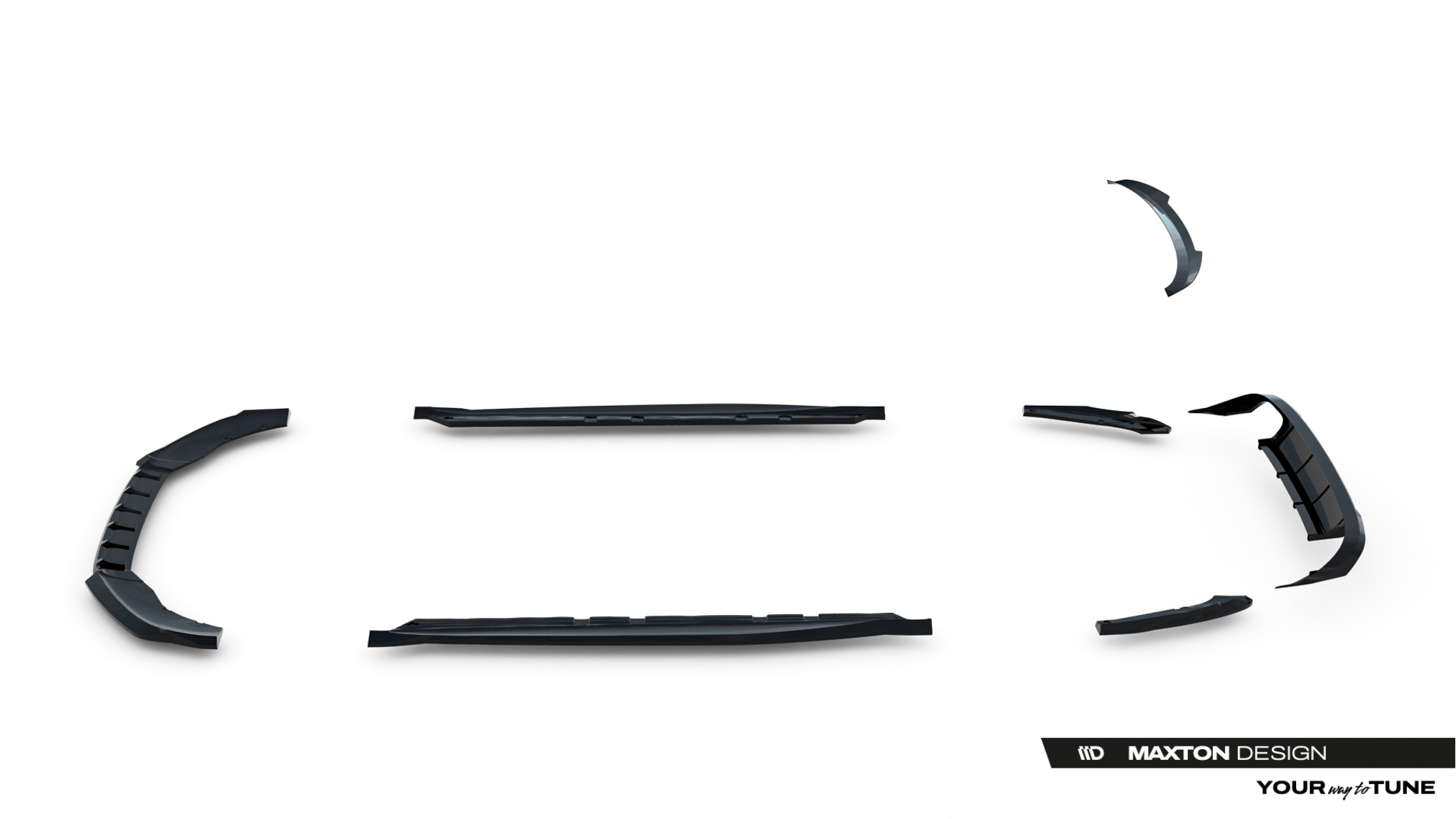 Set of Splitters V.2 suitable for Cupra Leon ST Mk1 Facelift - immagine 21