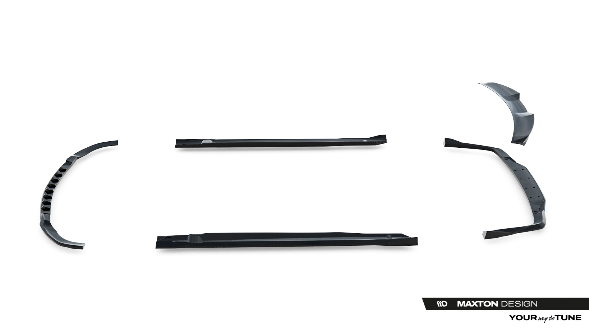 Set of Splitters suitable for Mercedes-AMG CLE 53 Aero C236 - immagine 24