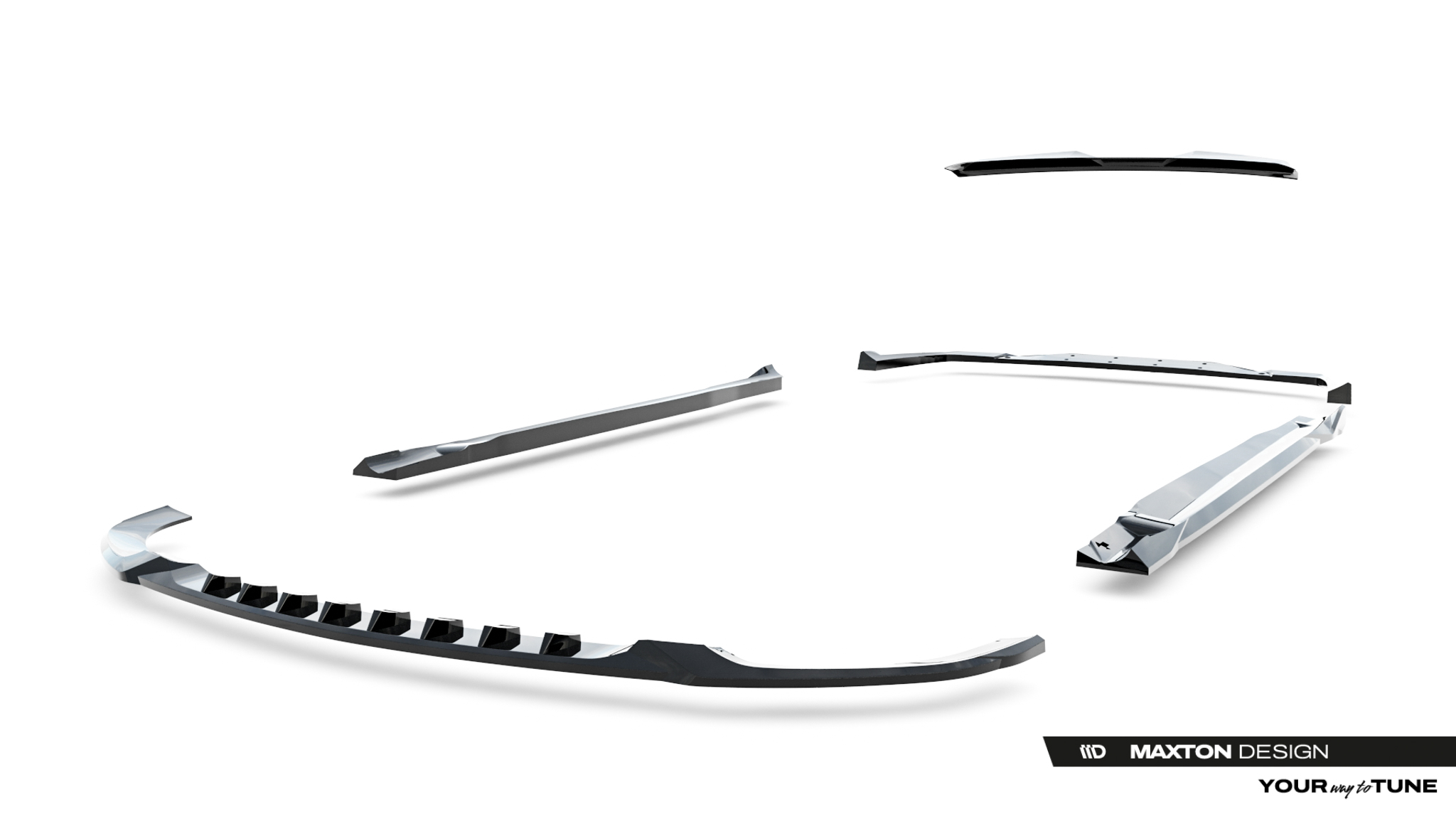 Set of Splitters suitable for Mercedes-AMG CLE 53 Aero C236 - immagine 25