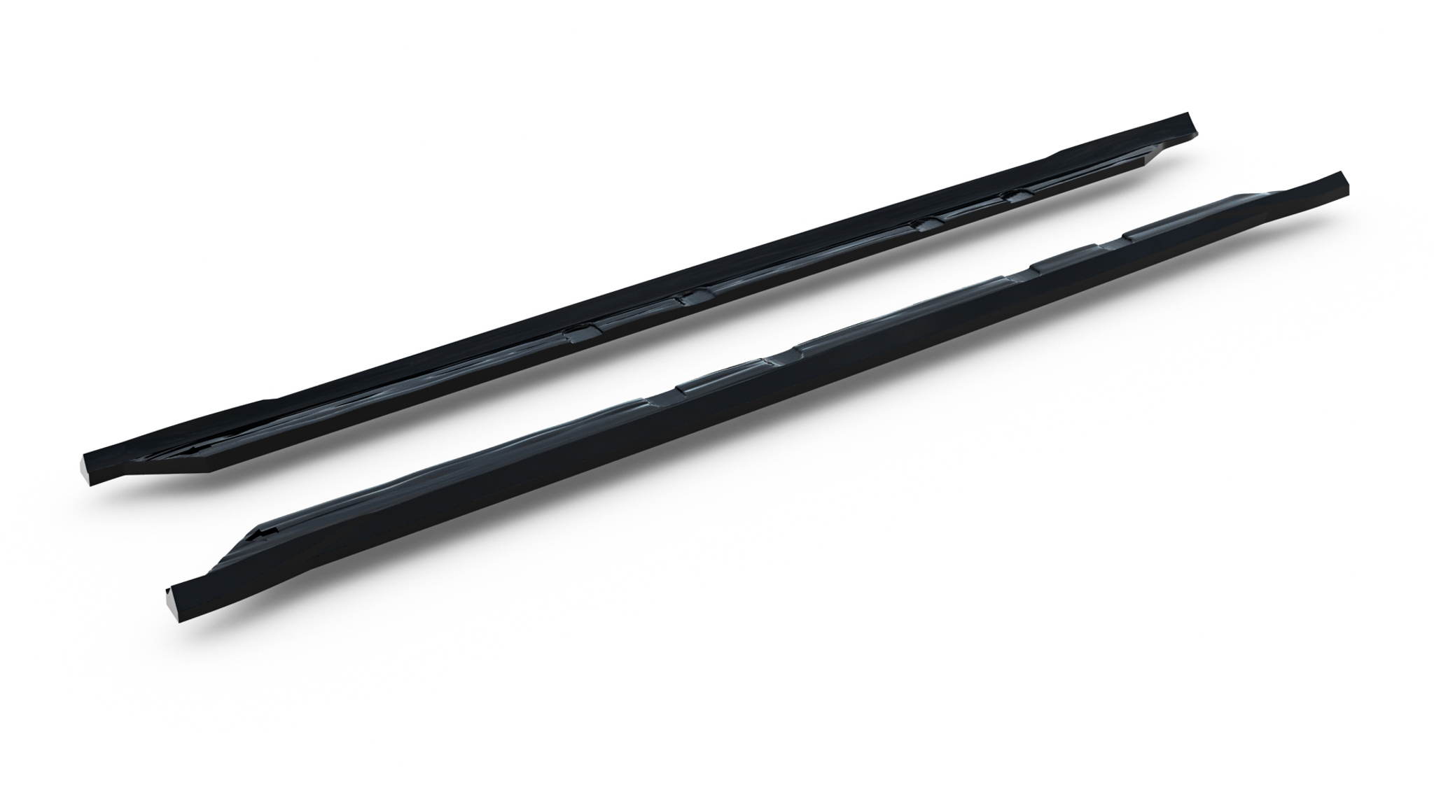 Side Skirts Diffusers V.2 suitable for Cupra Leon ST / Hatchback Mk1 Facelift - immagine 5