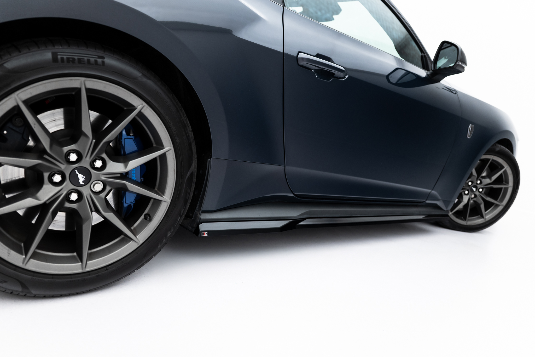 Side Skirts Diffusers suitable for Ford Mustang Dark Horse Mk7 - immagine 3