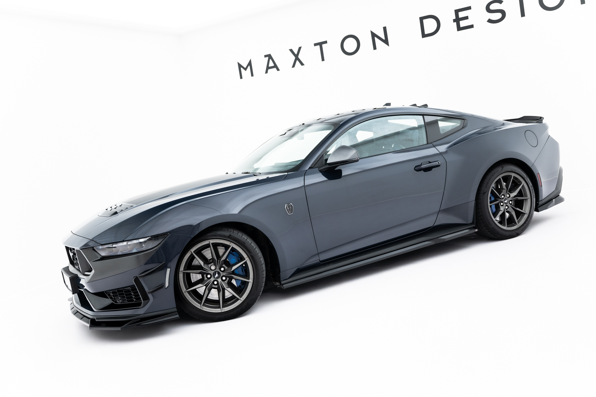 Side Skirts Diffusers suitable for Ford Mustang Dark Horse Mk7 - immagine 4