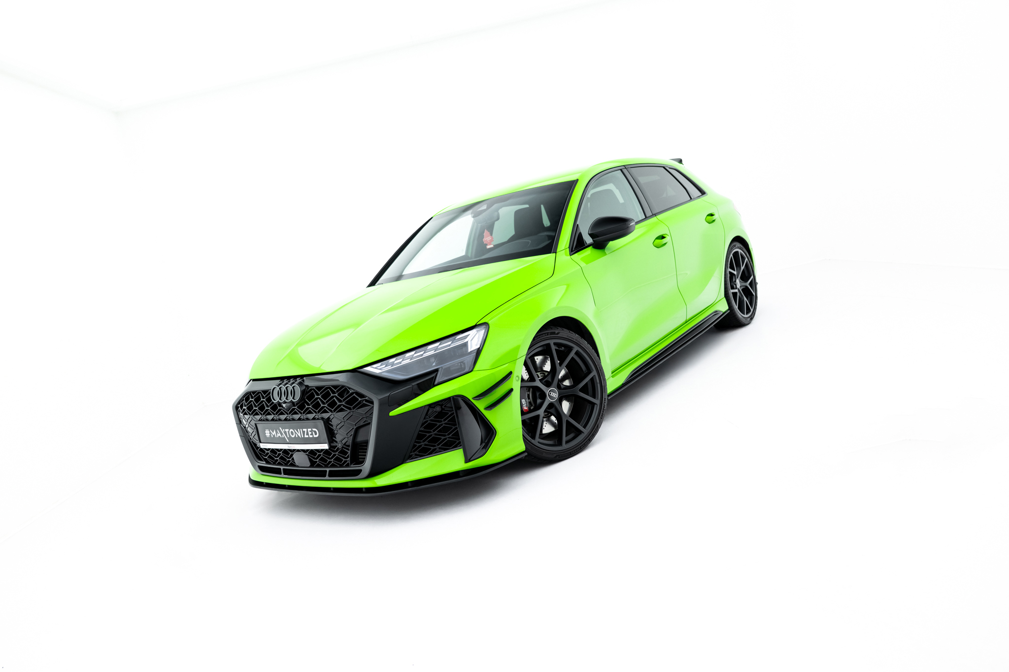 Street Pro Front Splitter suitable for Audi RS3 Sportback 8Y Facelift - immagine 7