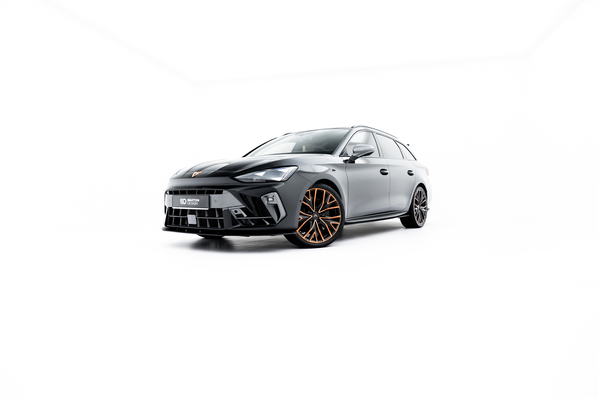 Street Pro Front Splitter suitable for Cupra Leon ST Mk1 Facelift - immagine 4
