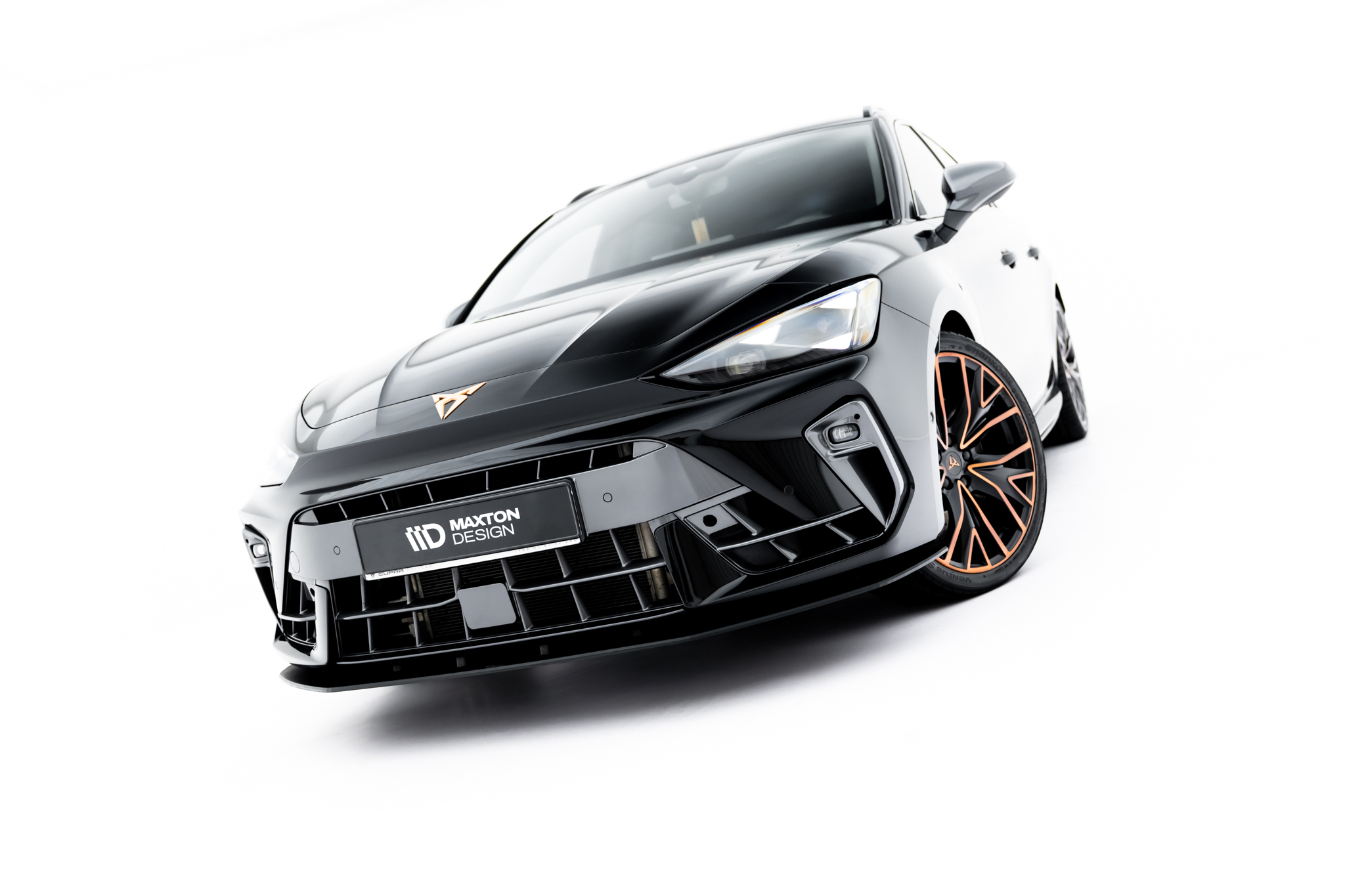 Street Pro Front Splitter suitable for Cupra Leon ST Mk1 Facelift