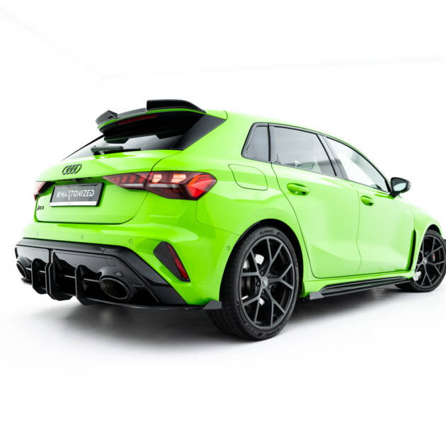 Street Pro Rear Diffuser + Flaps suitable for Audi RS3 Sportback 8Y Facelift