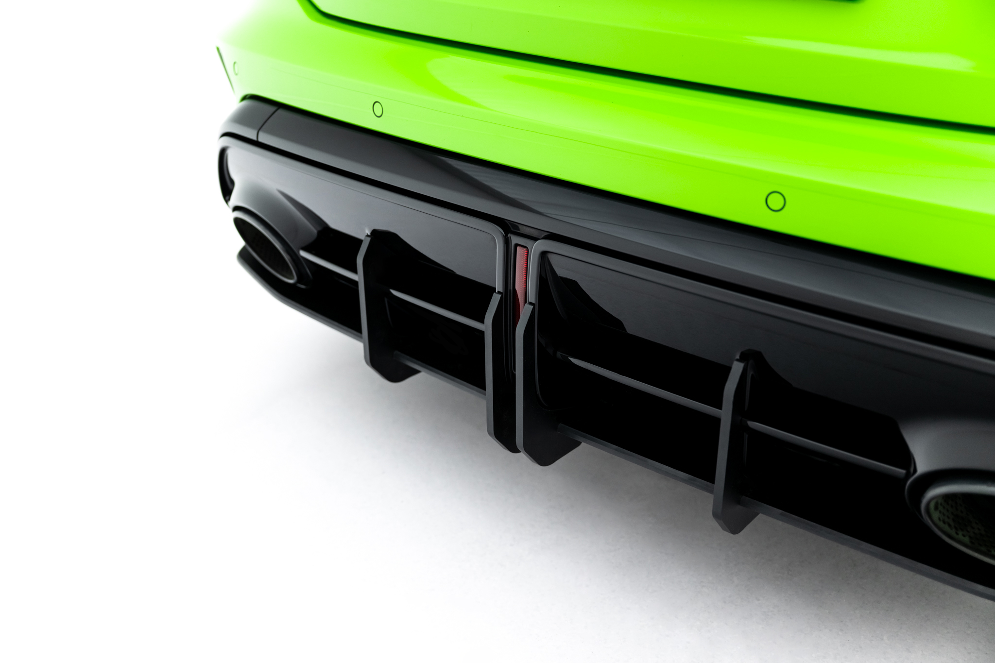 Street Pro Rear Diffuser + Flaps suitable for Audi RS3 Sportback 8Y Facelift - immagine 6