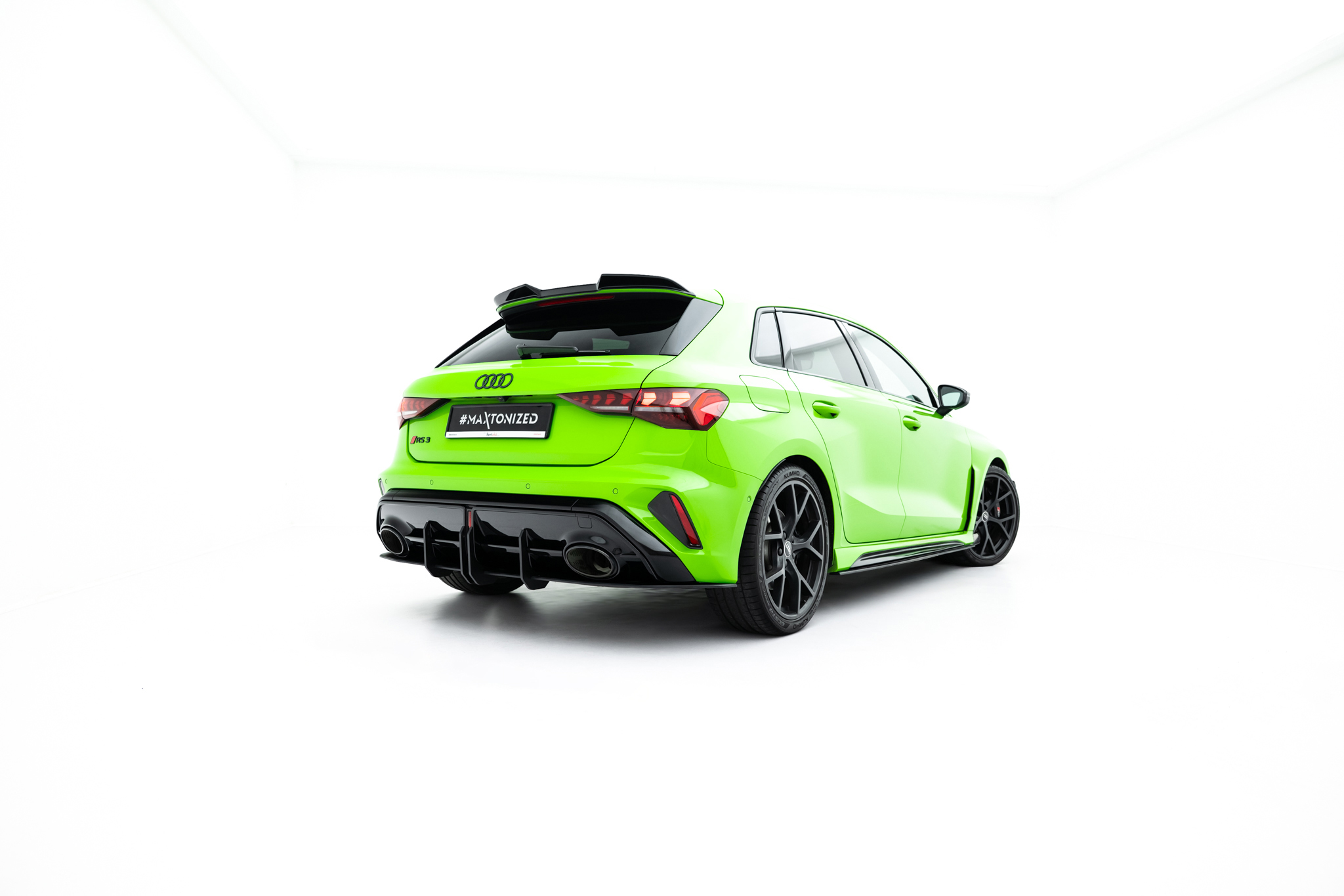 Street Pro Rear Diffuser suitable for Audi RS3 Sportback 8Y Facelift