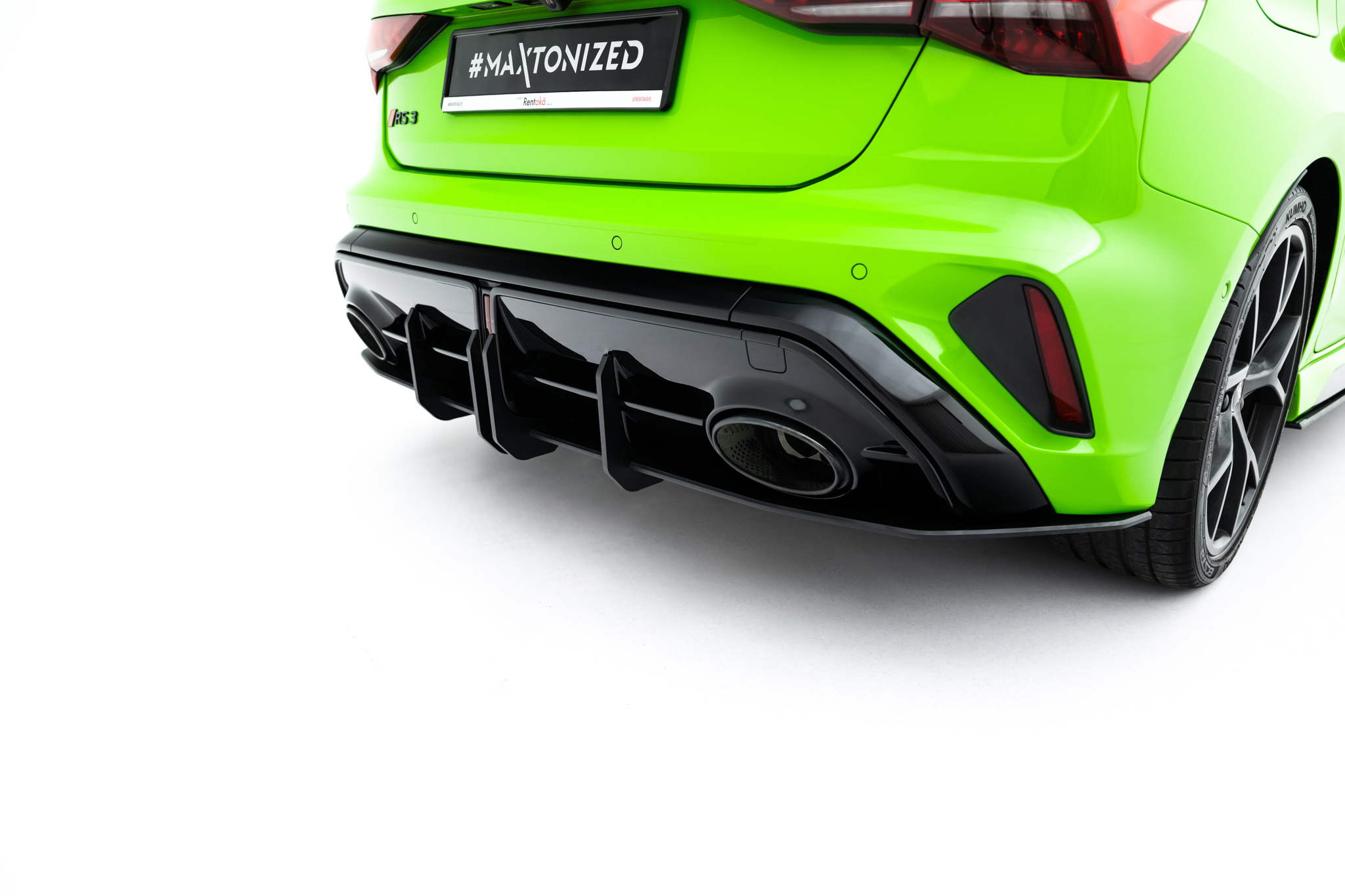 Street Pro Rear Diffuser suitable for Audi RS3 Sportback 8Y Facelift - immagine 4