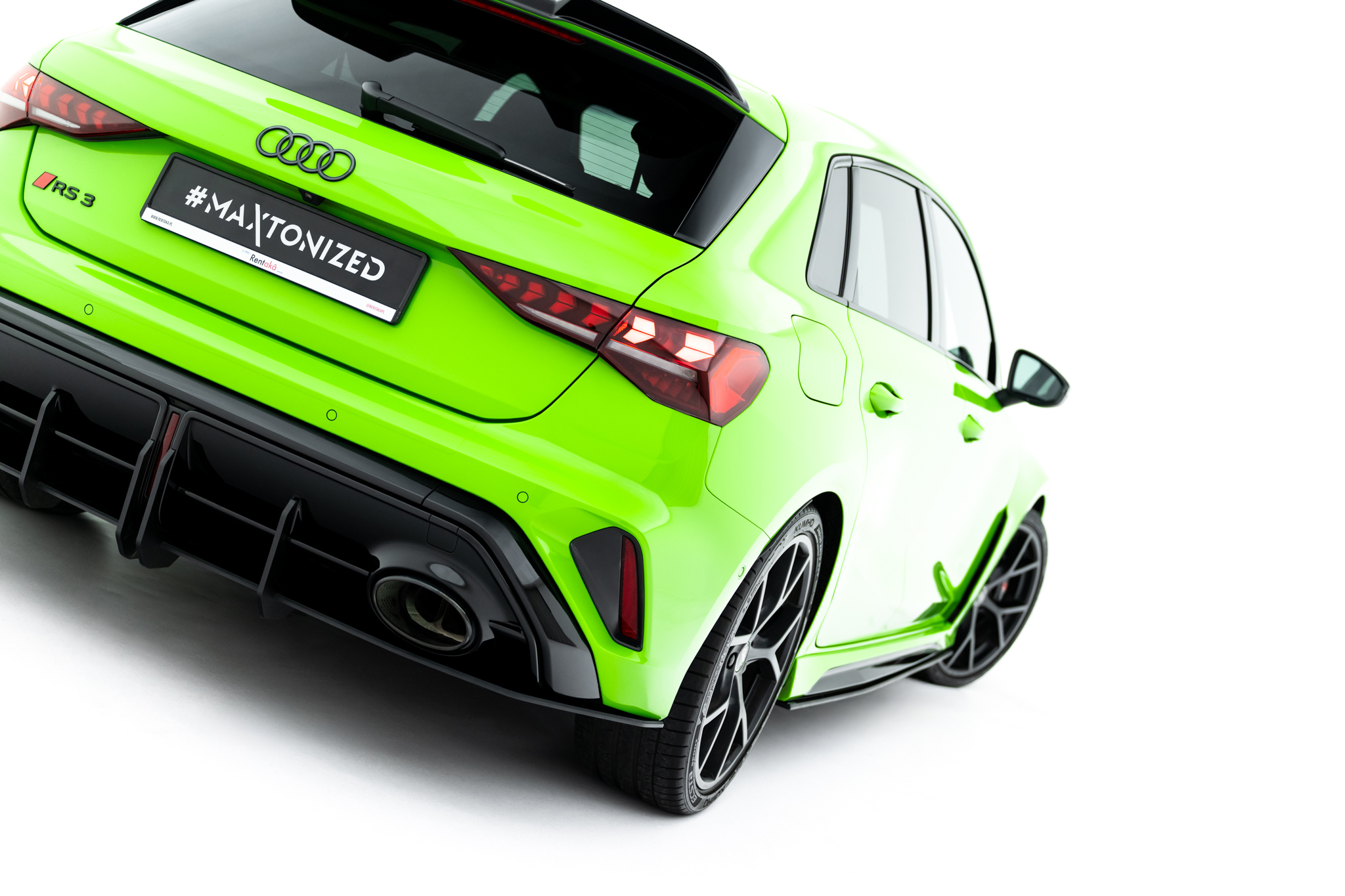 Street Pro Rear Diffuser suitable for Audi RS3 Sportback 8Y Facelift - immagine 6