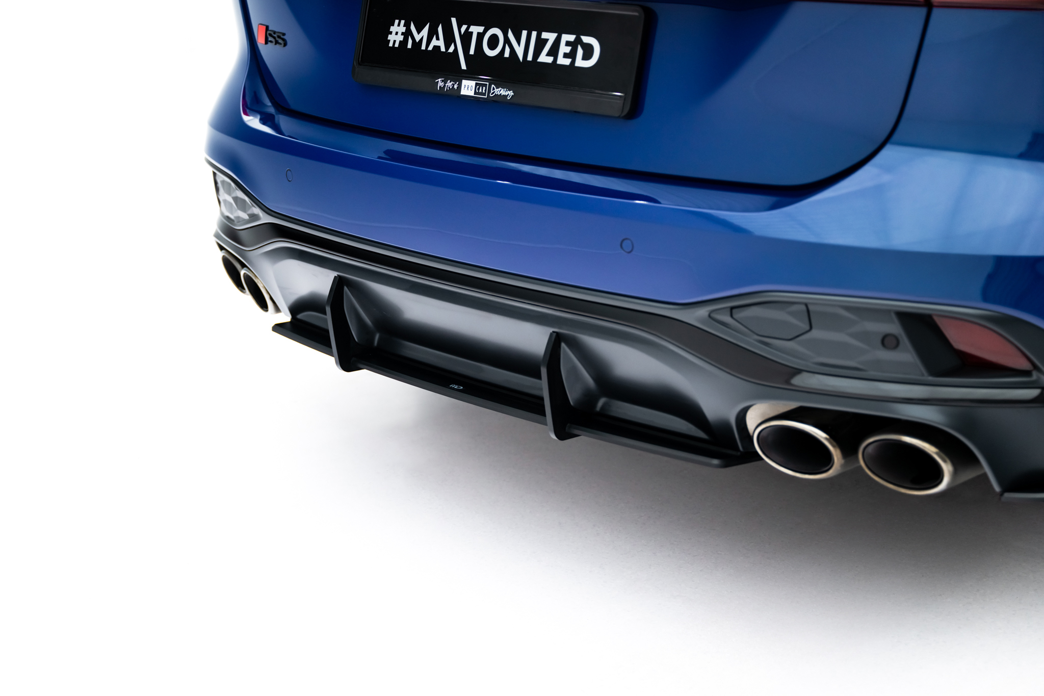 Street Pro Rear Diffuser suitable for Audi S5 Sedan / Avant B10 - immagine 2