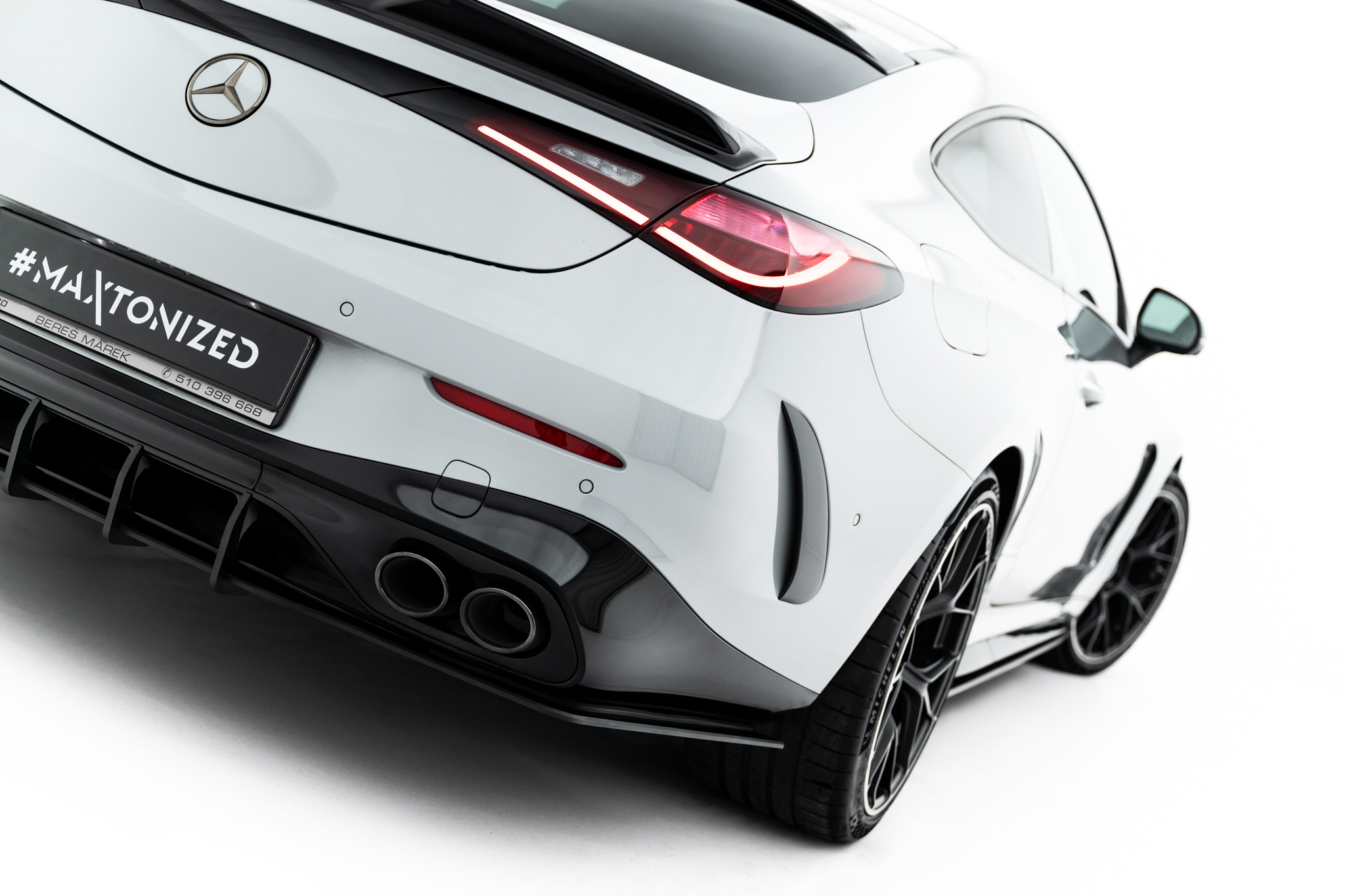 Street Pro Rear Diffuser suitable for Mercedes-AMG CLE 53 Aero C236 - immagine 3