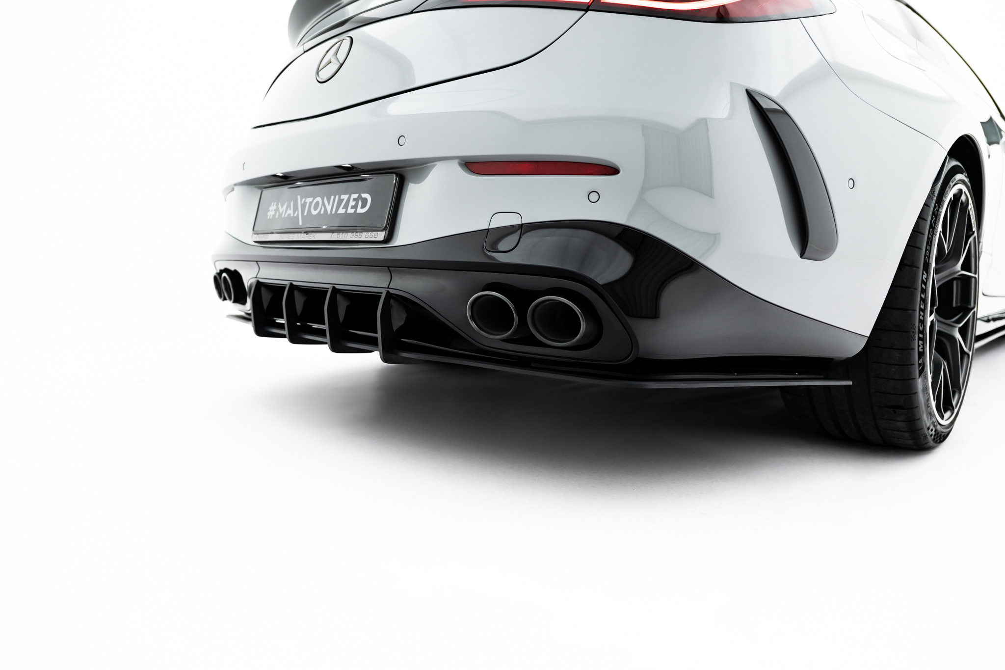 Street Pro Rear Diffuser suitable for Mercedes-AMG CLE 53 Aero C236 - immagine 5