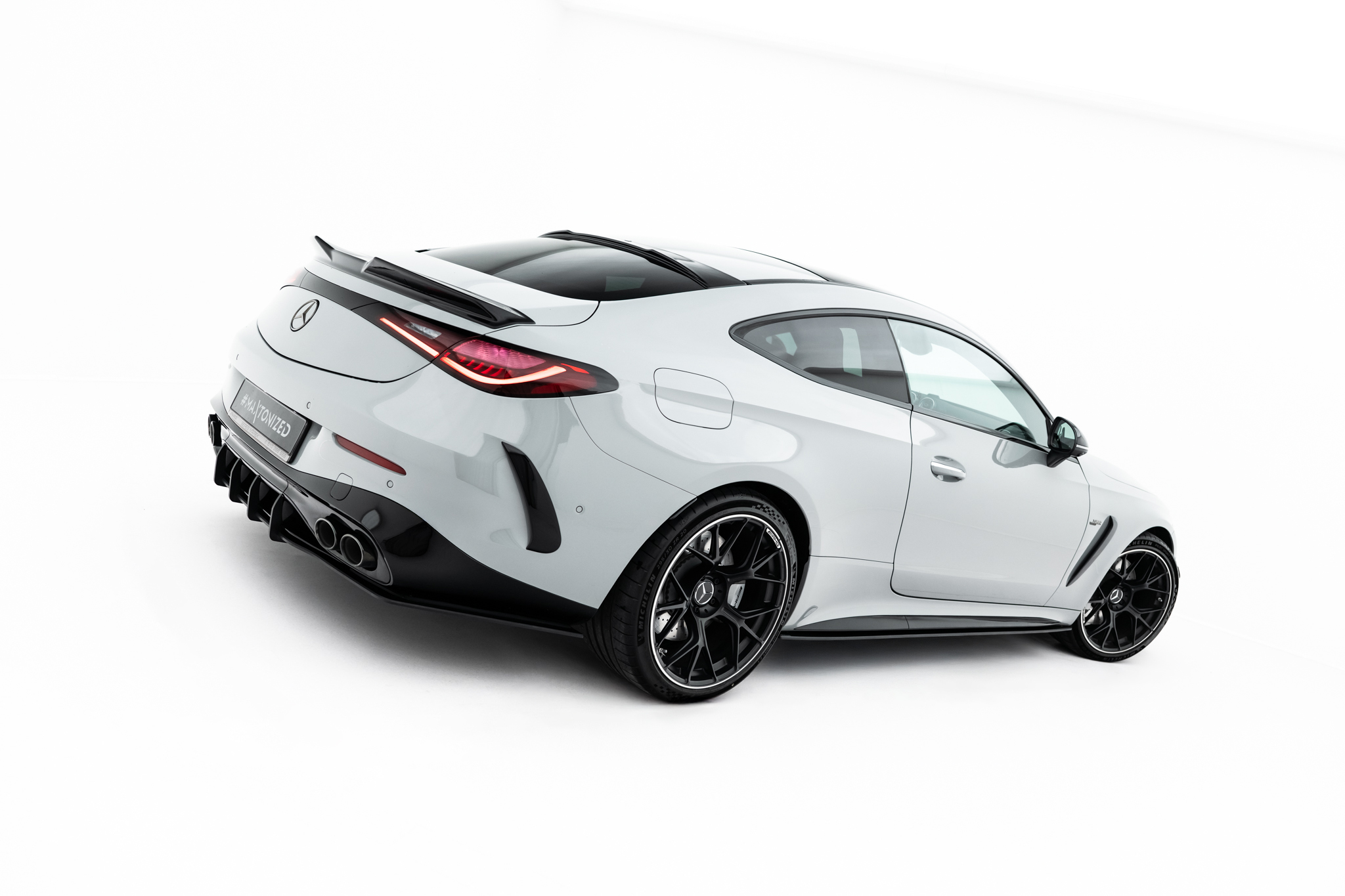 Street Pro Rear Diffuser suitable for Mercedes-AMG CLE 53 Aero C236 - immagine 6