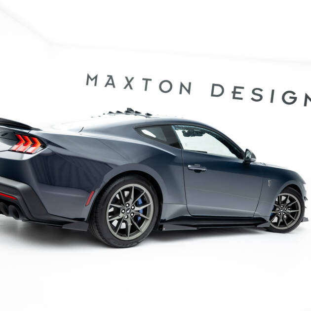 Street Pro Side Skirts Diffusers + Flaps suitable for Ford Mustang Dark Horse Mk7