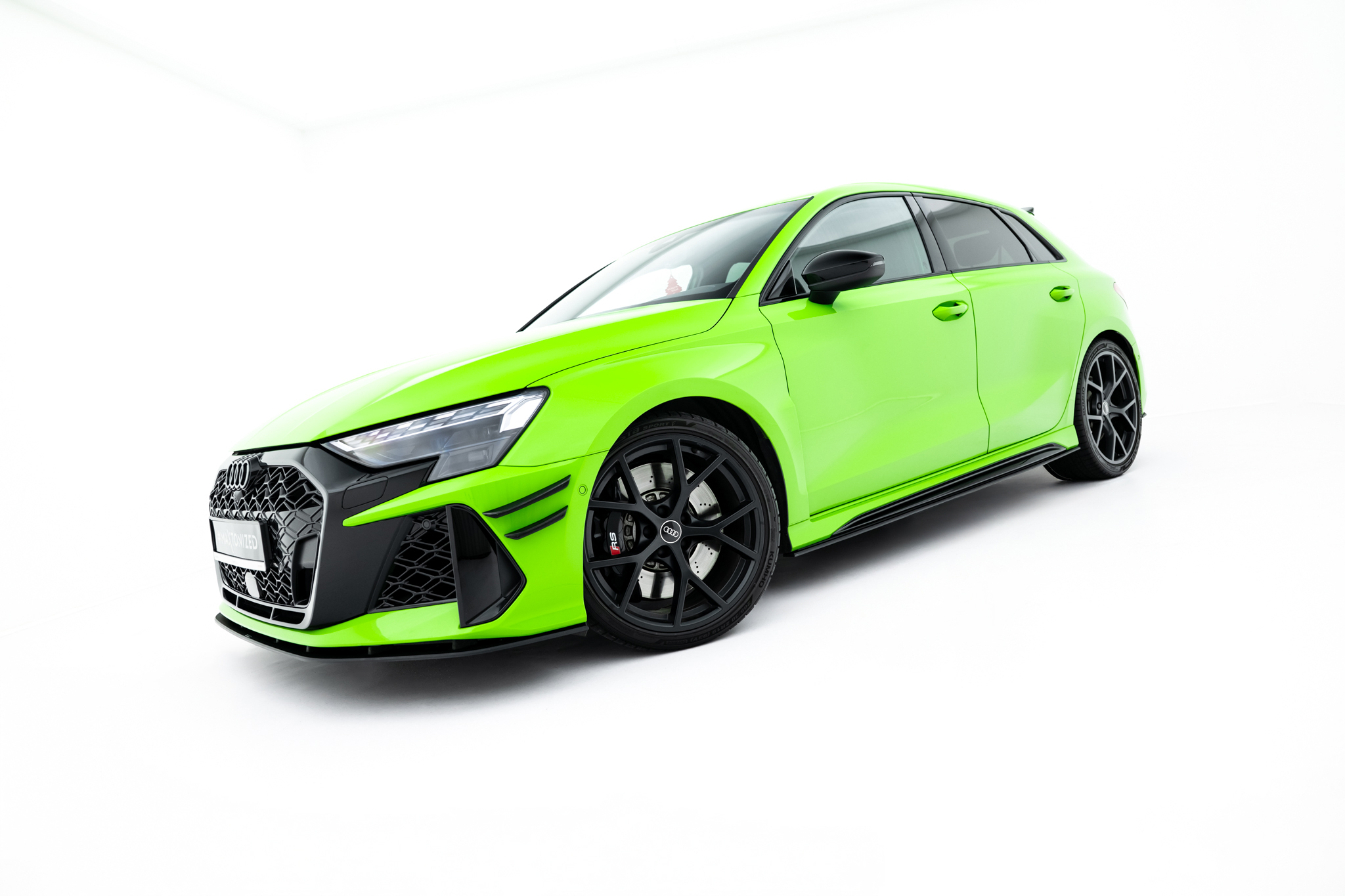Street Pro Side Skirts Diffusers suitable for Audi RS3 Sportback 8Y Facelift - immagine 3