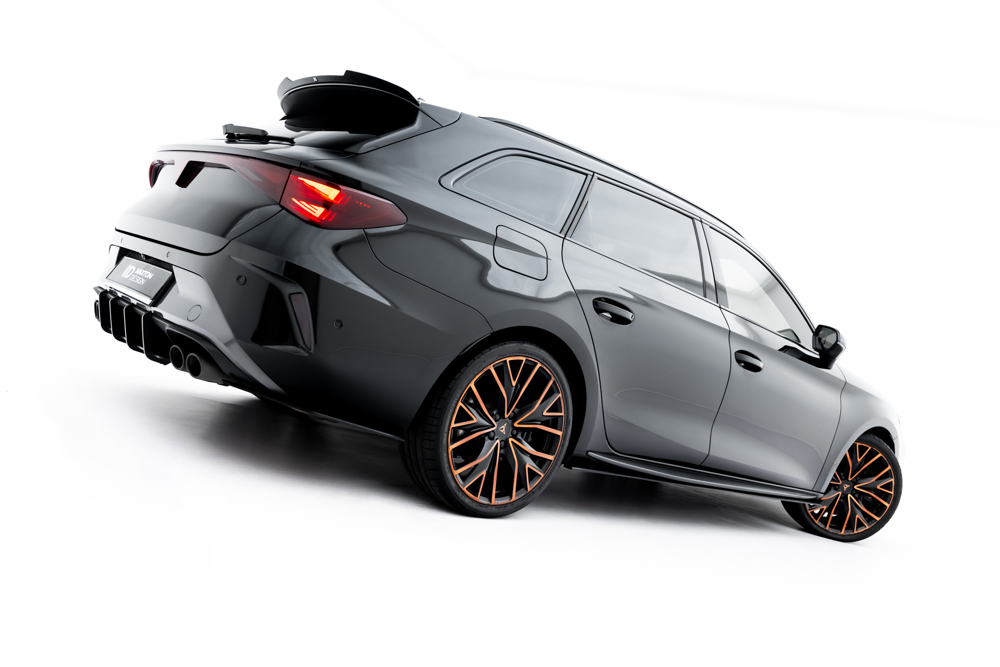 Street Pro Side Skirts Diffusers suitable for Cupra Leon ST / Hatchback Aero Mk1 / Mk1 Facelift