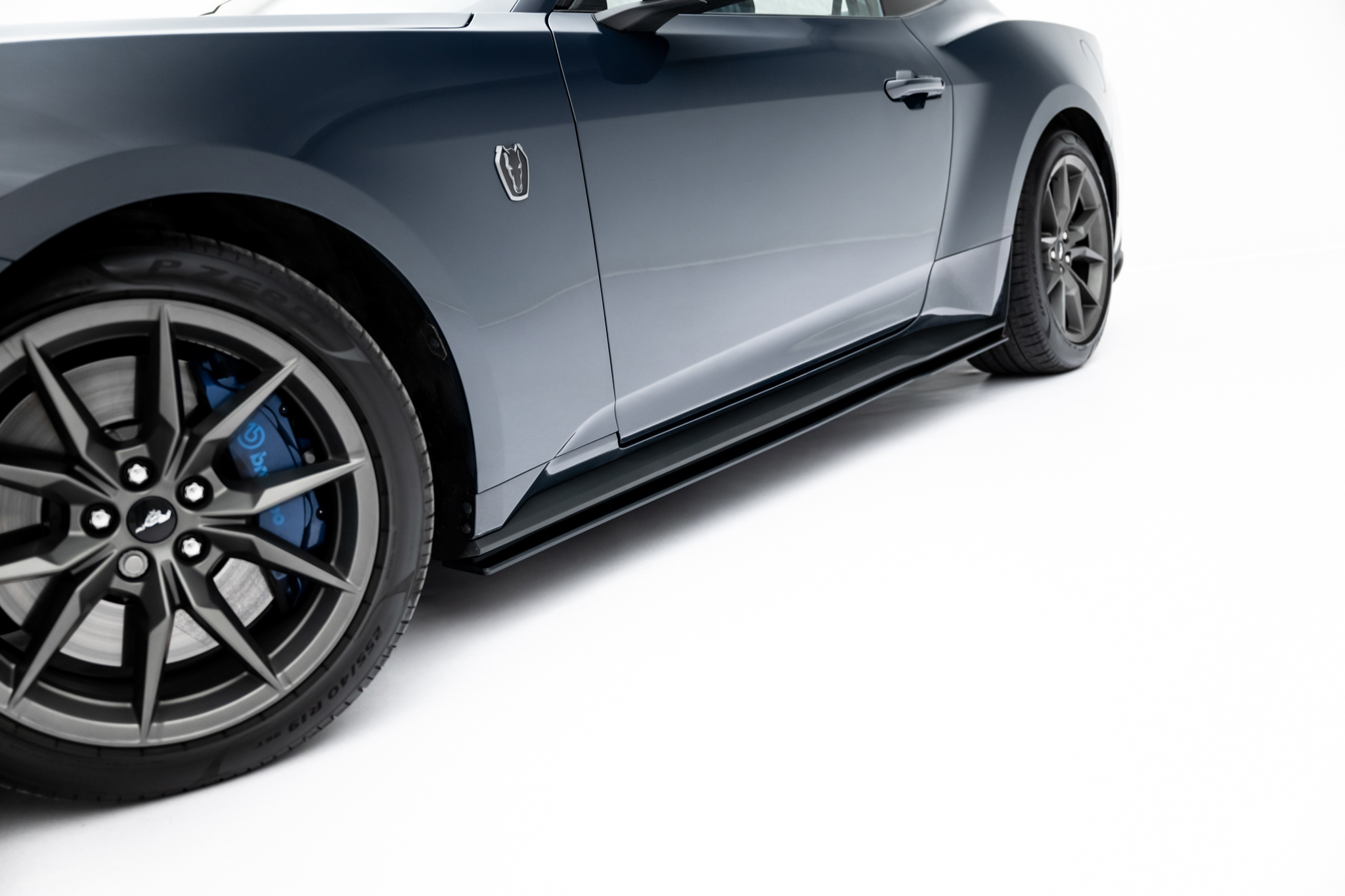 Street Pro Side Skirts Diffusers suitable for Ford Mustang Dark Horse Mk7 - immagine 2