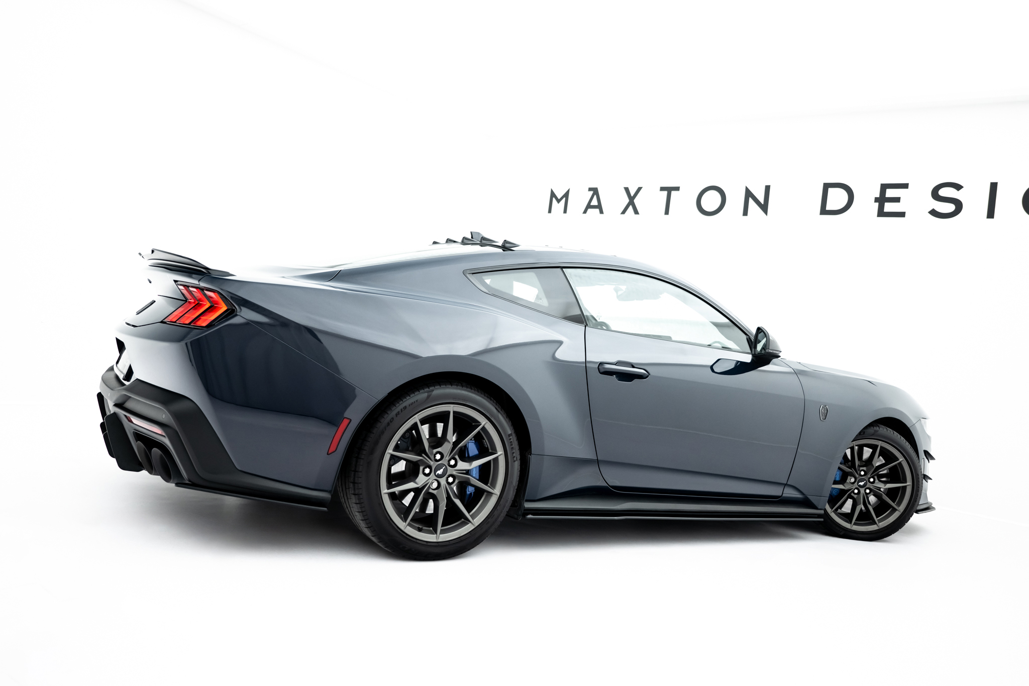 Street Pro Side Skirts Diffusers suitable for Ford Mustang Dark Horse Mk7