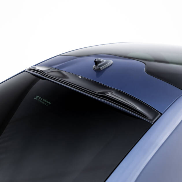 The extension of the rear window suitable for Cupra Tavascan Mk1